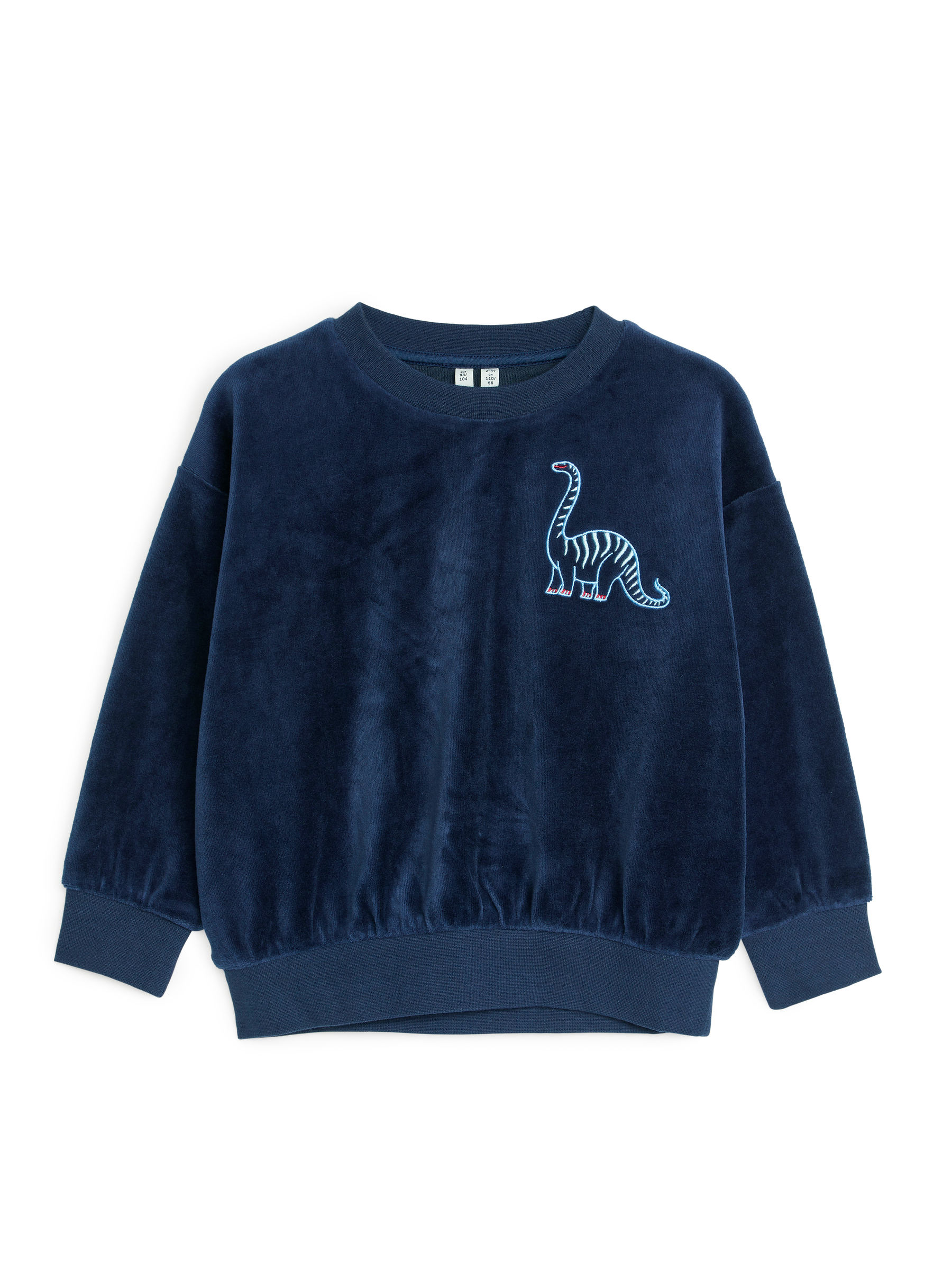 Sweatshirt aus Samt - Dunkelblau - Regular Fit - Children - StillMedia/DescriptiveStillLife - 3