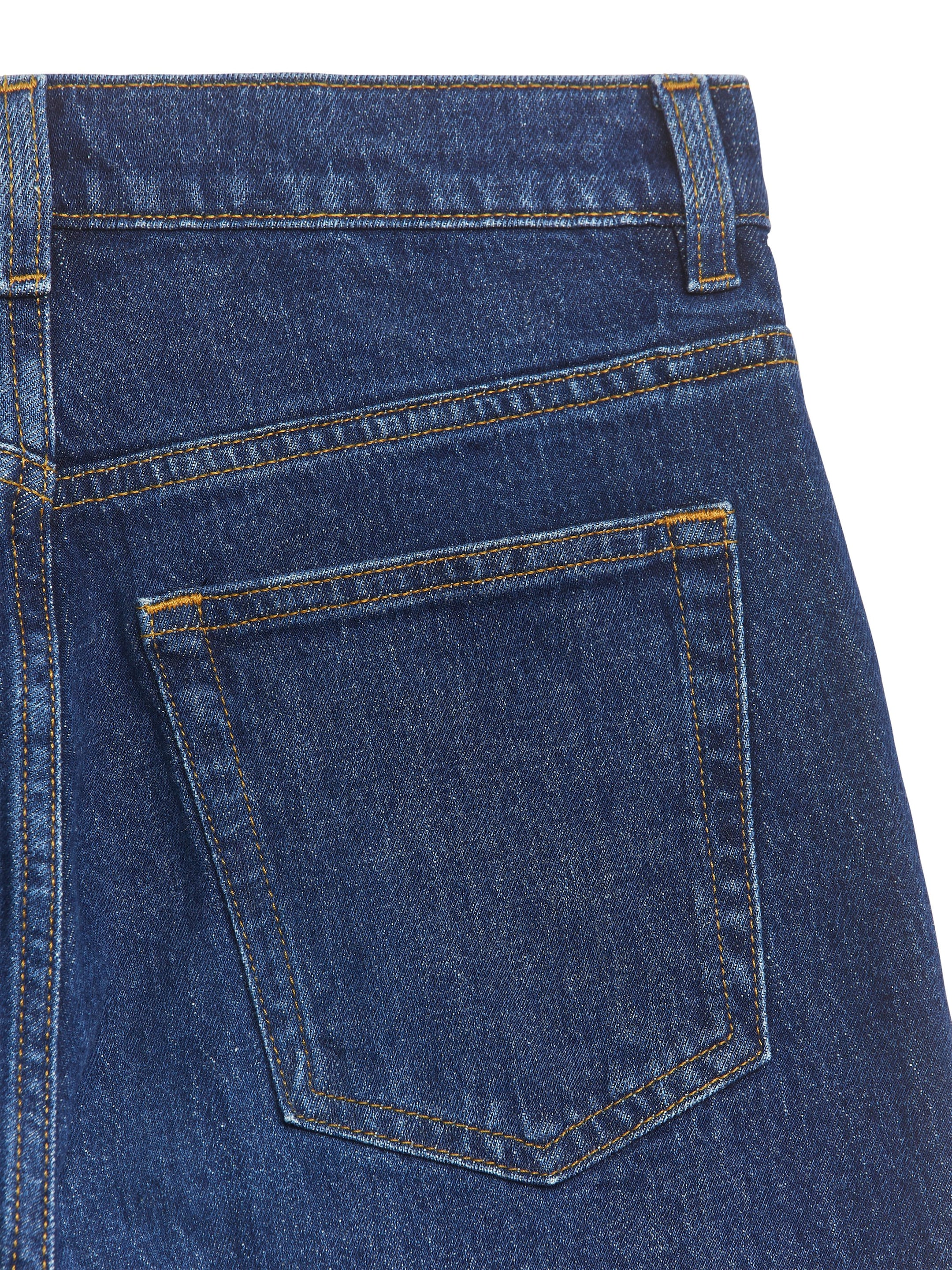Visa större bild: JADE CROPPED smala jeans - Mörkblå - DAM | H&M FI 2
