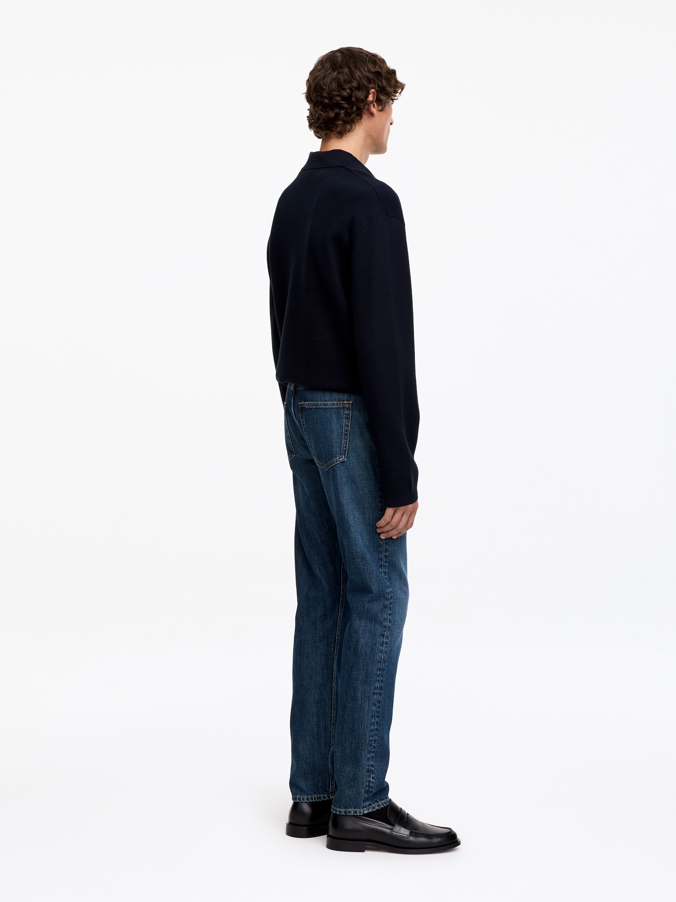 PARK Regular Jeans - Mid Blue - Regular fit - Men - StillMedia/Lookbook - 2
