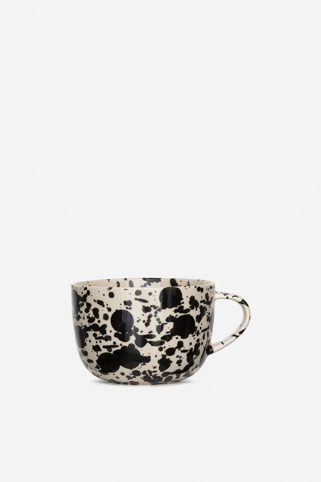 Tea Cup - Off White/Black/Blue/Off White/Blue/Blue - 1