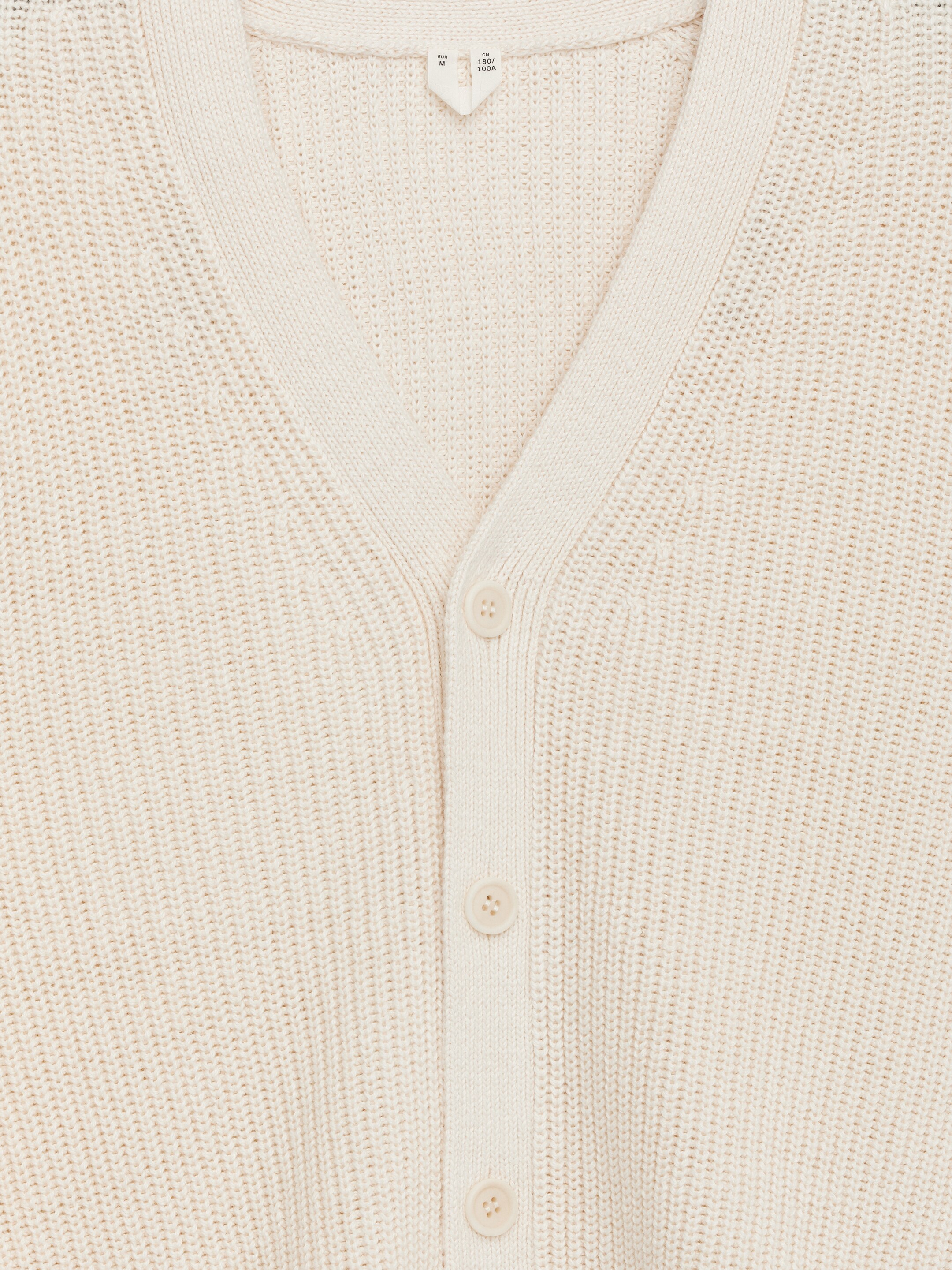 Visualizza immagine più grande: Cardigan in misto lino - Bianco sporco - UOMO | H&M IT 6
