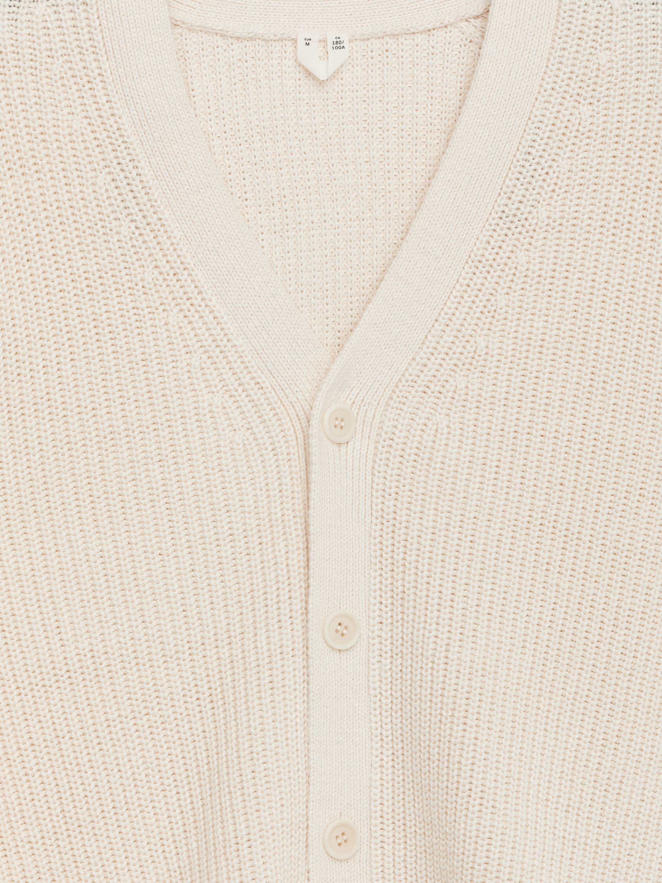 Visualizza immagine più grande: Cardigan in misto lino - Bianco sporco - UOMO | H&M IT 6