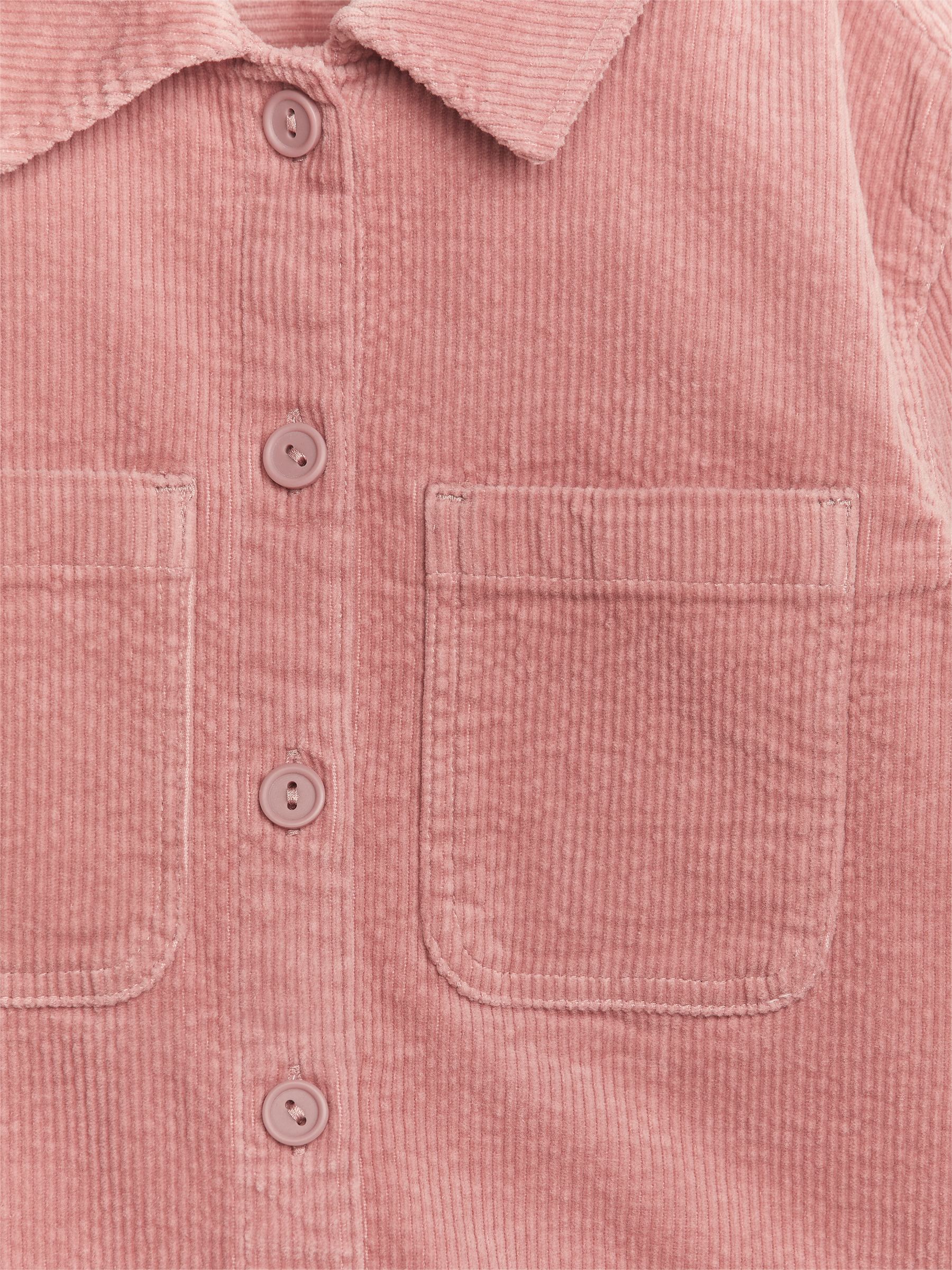 Sobrecamisa de pana - Rosa - Corte estándar - Children - StillMedia/DescriptiveDetail - 2