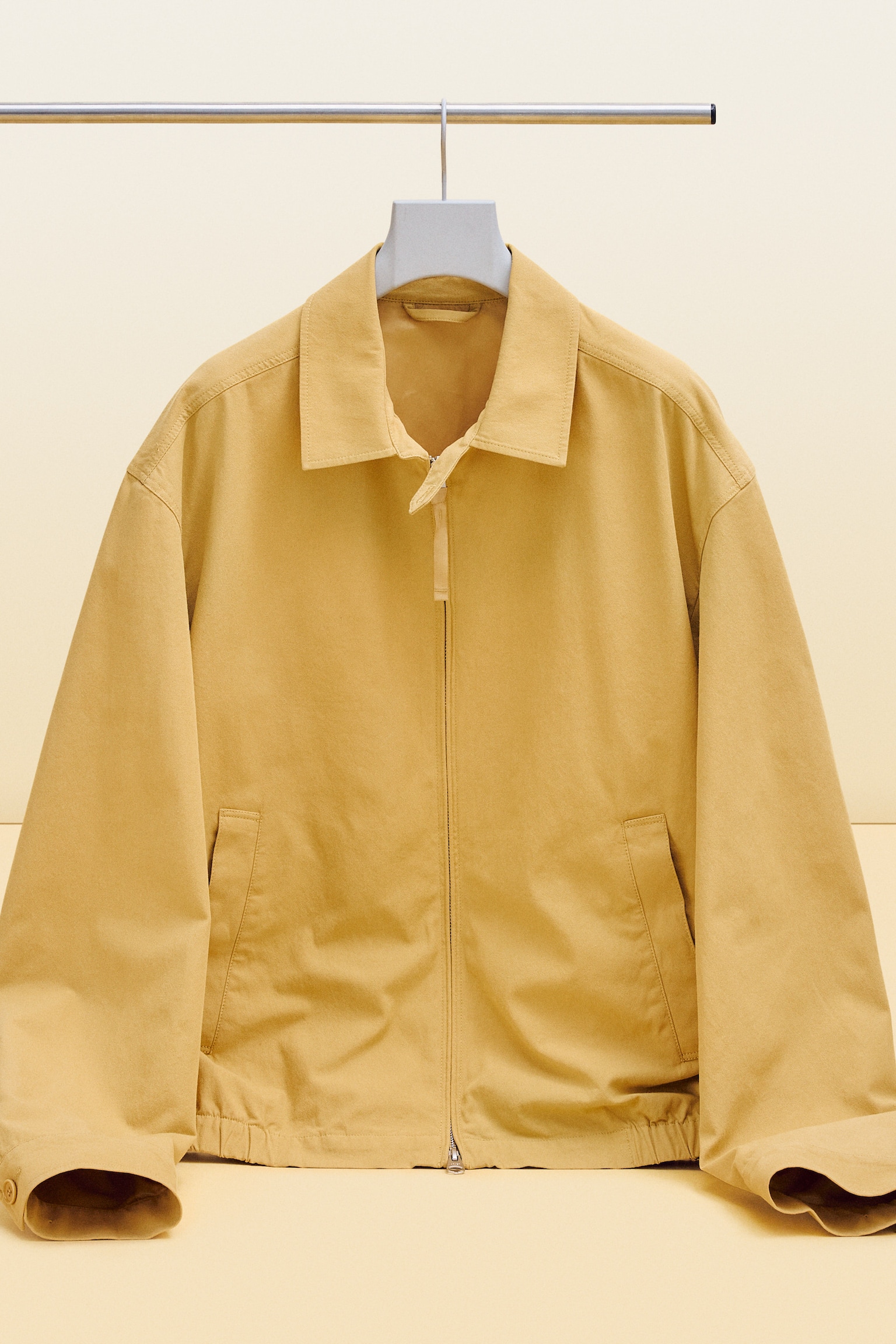 Blouson in cotone - Giallo - 5