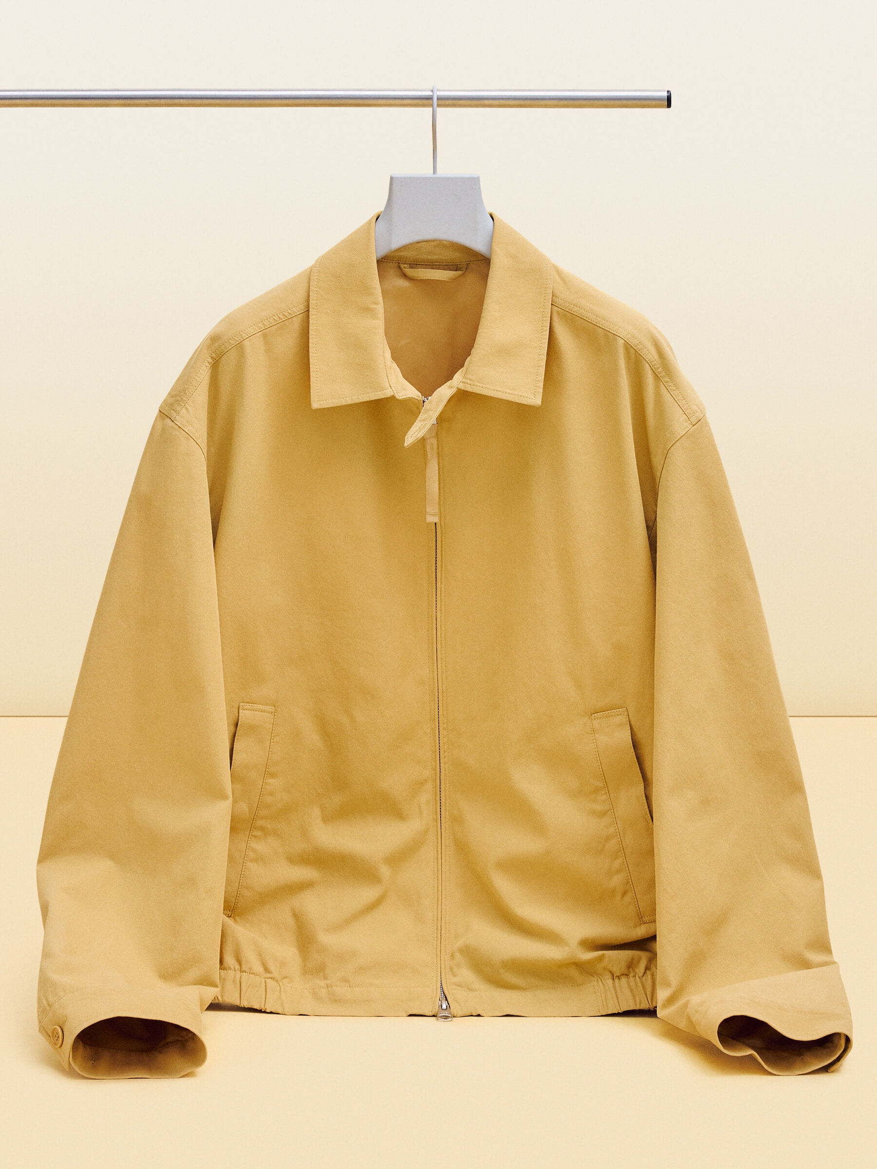 Cotton Blouson-#C69F5B-18393