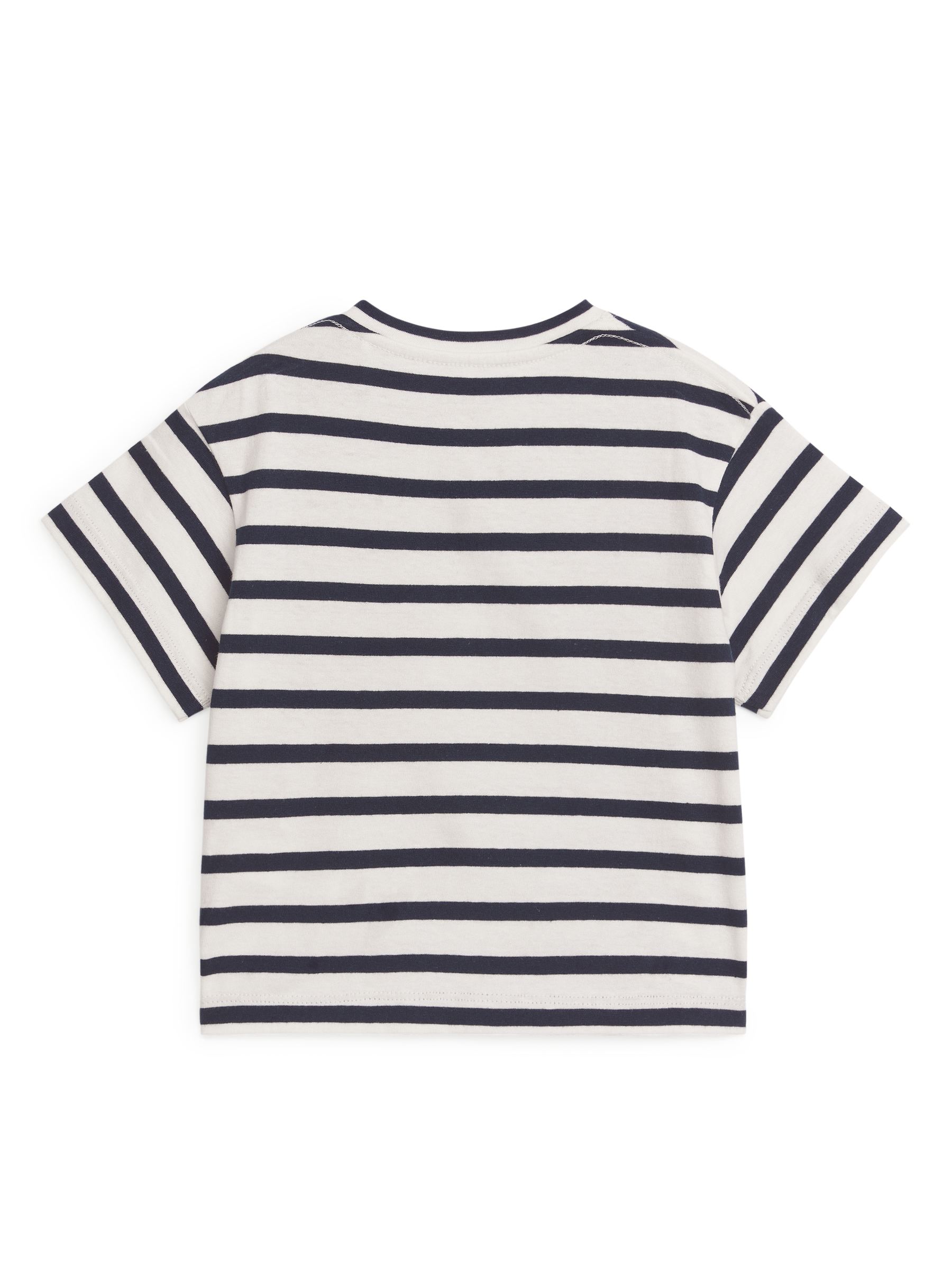 Kurzärmeliges T-Shirt - Dunkelblau/Weiß - Regular Fit - Kinder - StillMedia/DescriptiveStillLife - 1