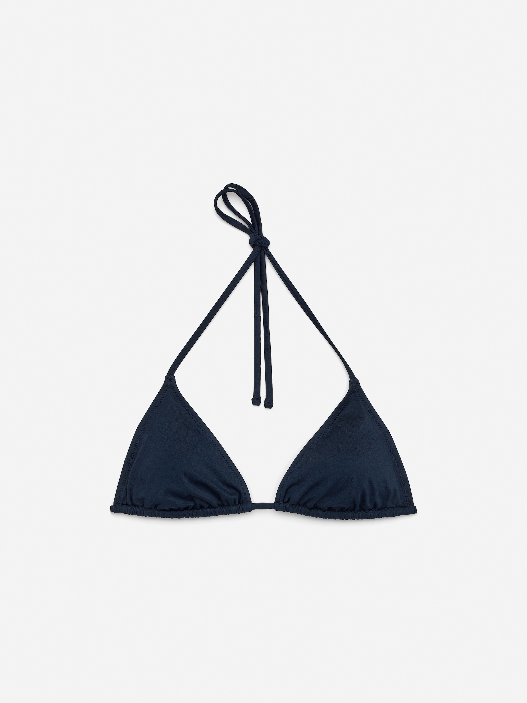 Triangle Bikini Top - Dark Blue - Women - StillMedia/DescriptiveStillLife - 1