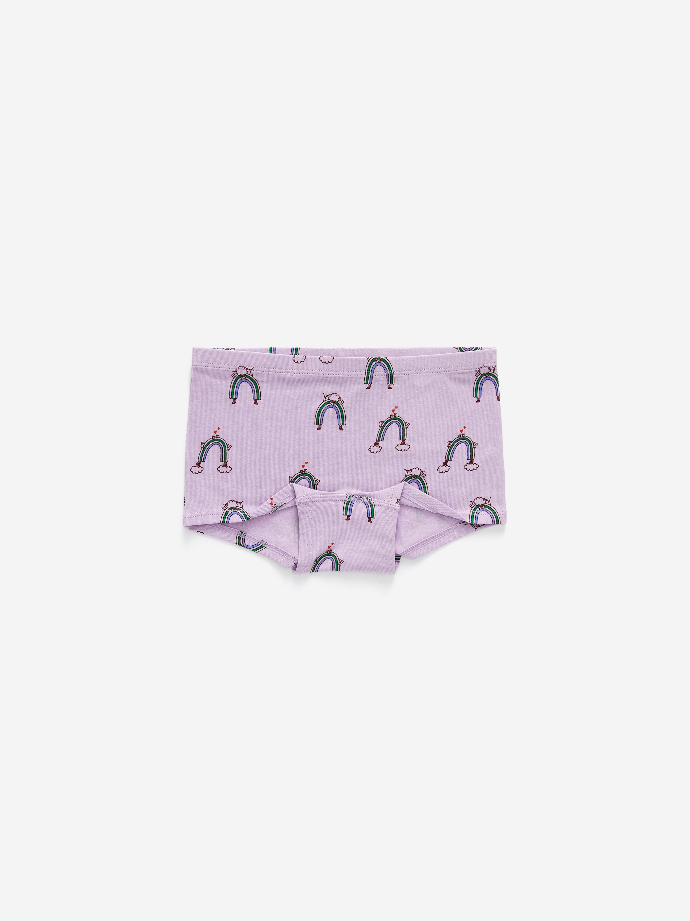 Cotton Jersey Boxers Set of 3 - Off White/Rainbow - Children - StillMedia/DescriptiveStillLife - 3