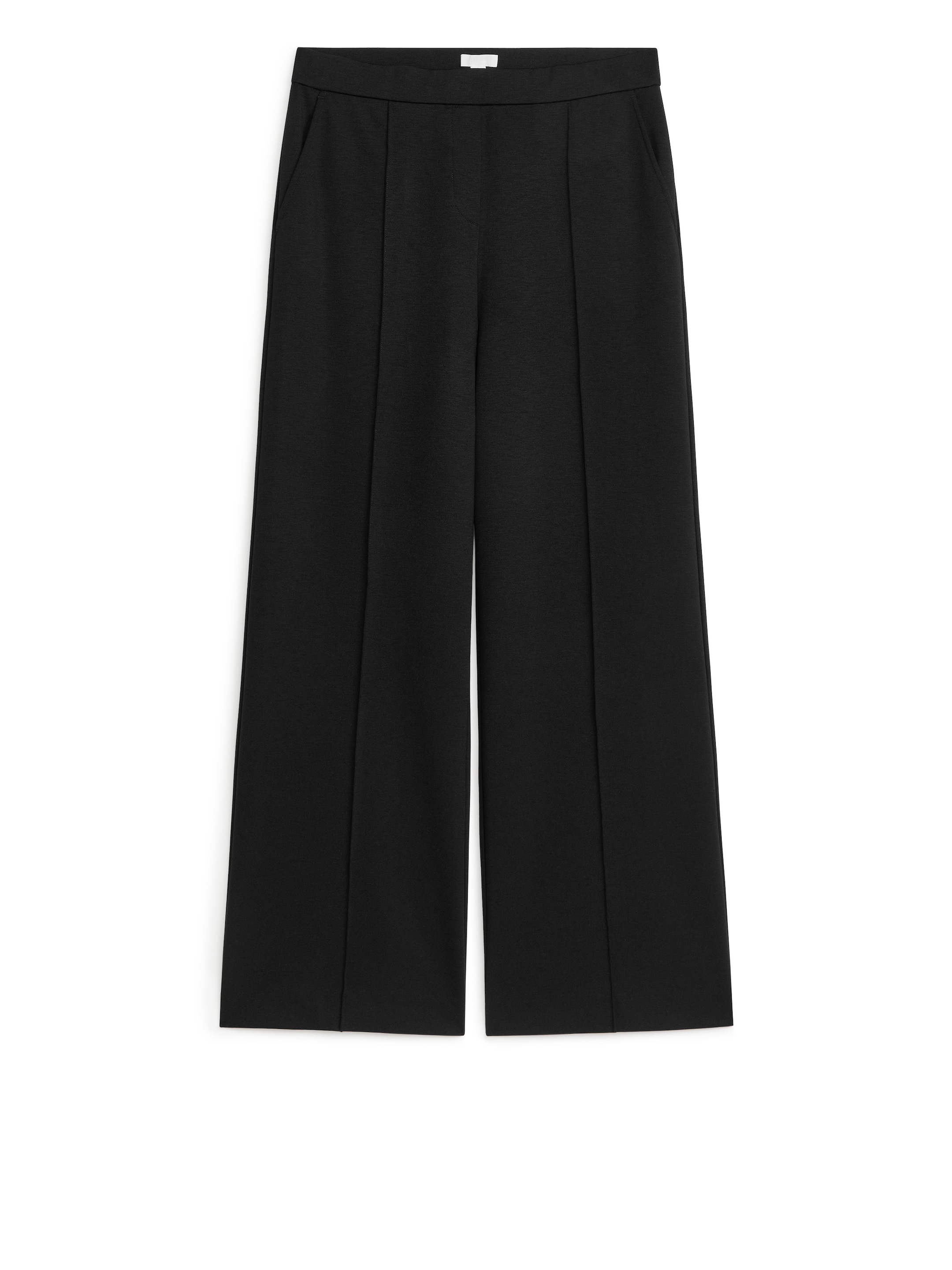 Grösseres Bild ansehen: Hose aus Wolljersey - Schwarz - DAMEN | H&M CH 1