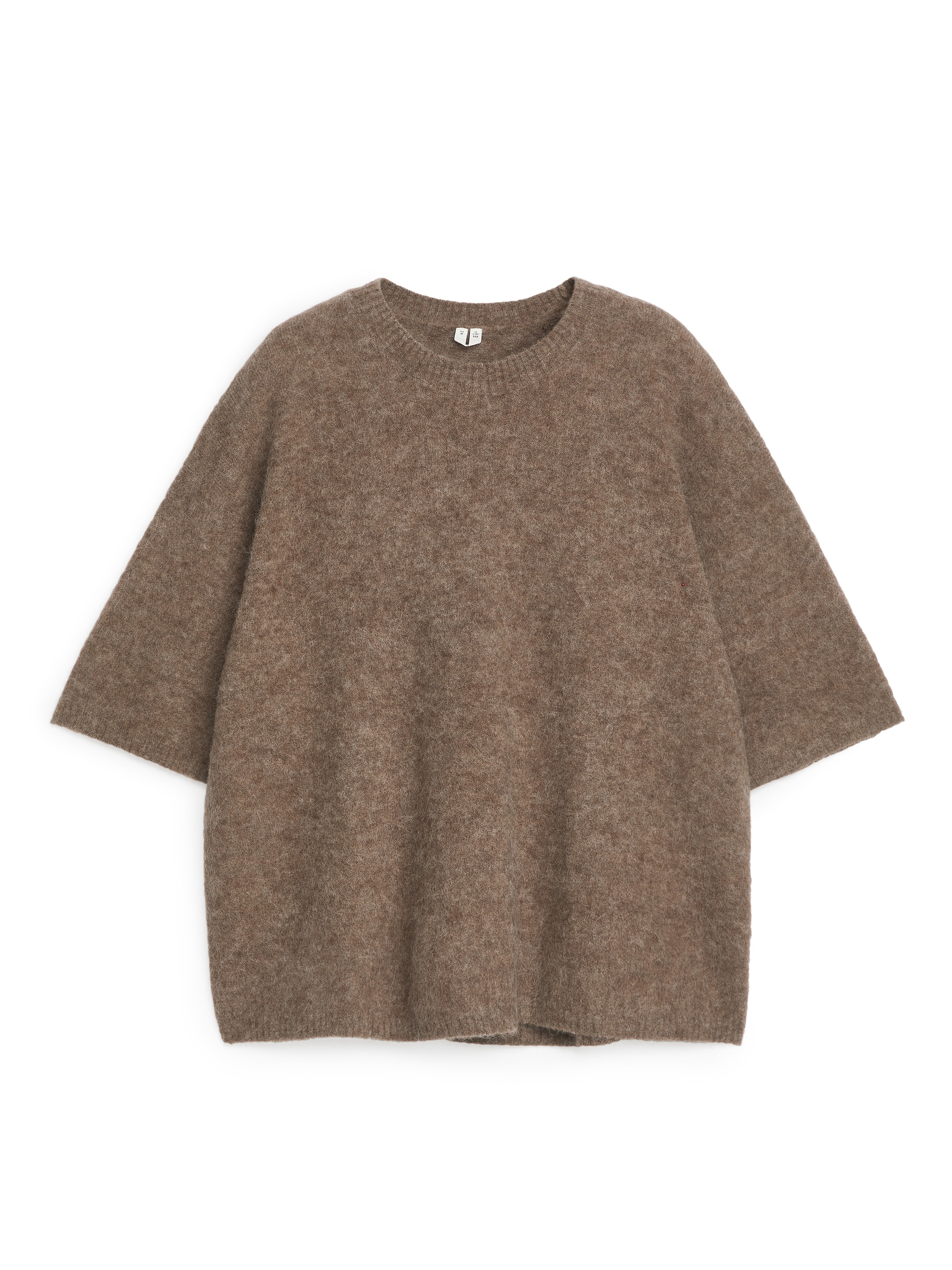 View larger image: Alpaca-Wool Blend Jumper - Mole - Ladies | H&M GB 1