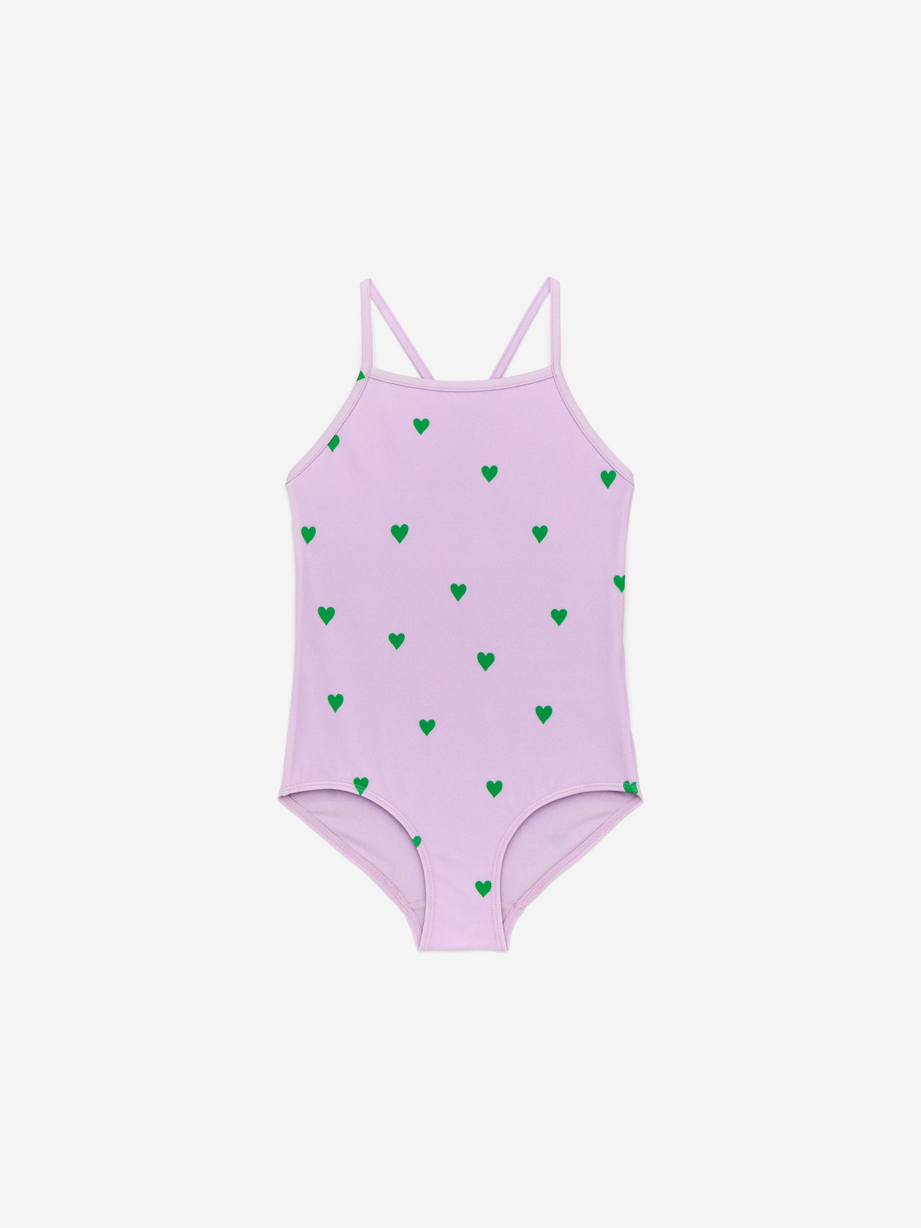 Printed Swimsuit-Purple-15135