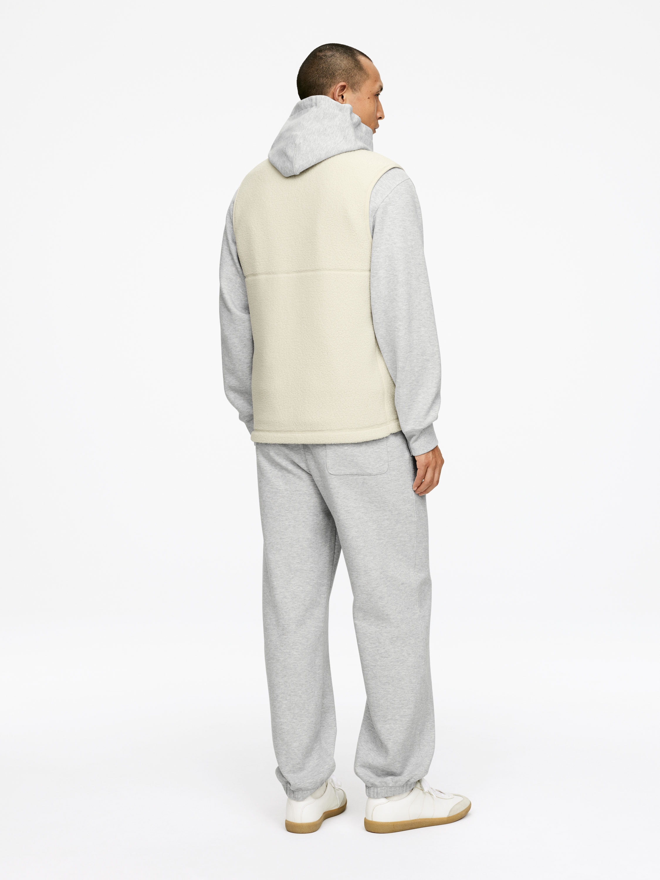 Active Fleece Vest - Beige - Regular fit - Men - StillMedia/Lookbook - 9
