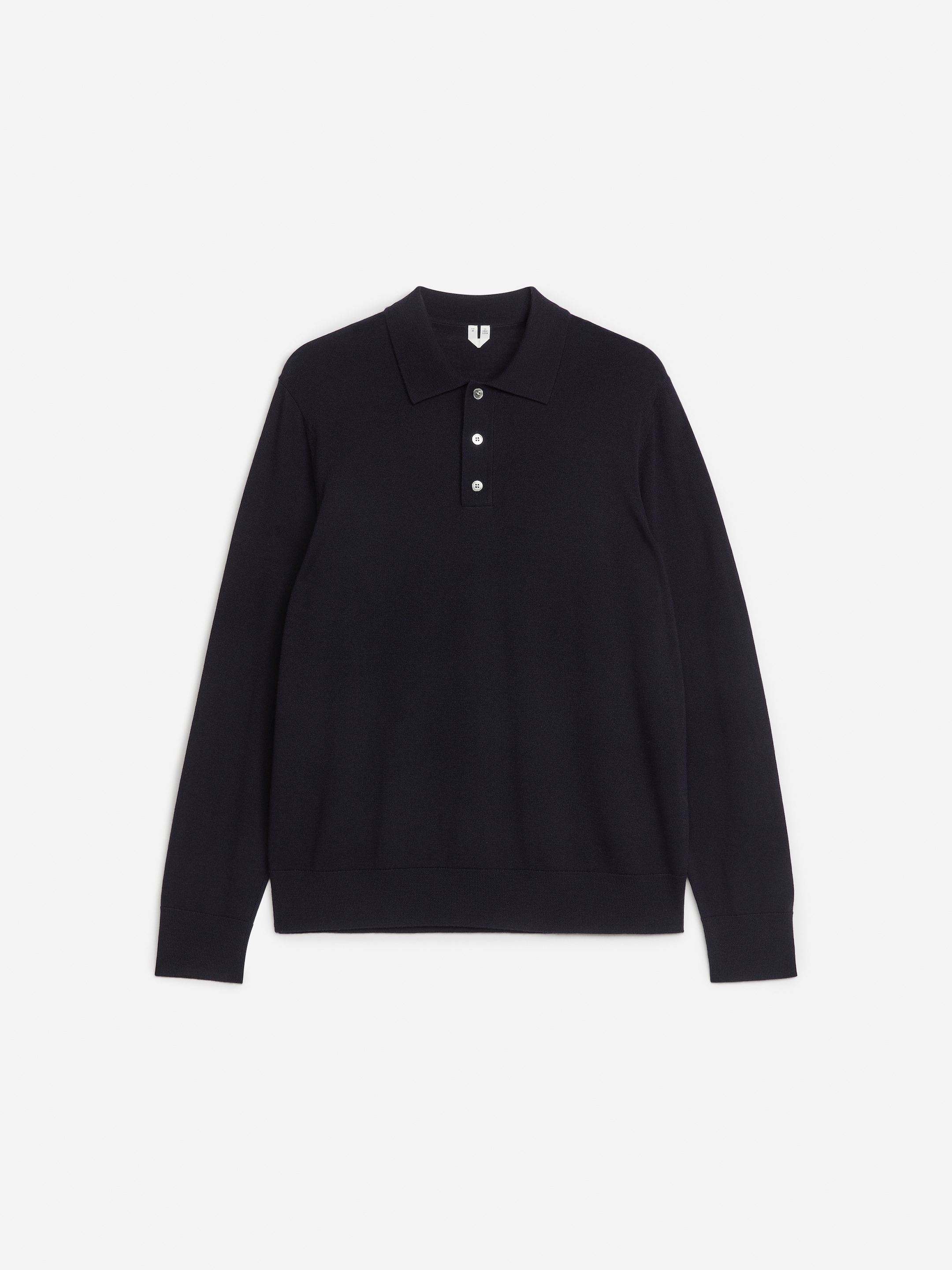 Polo en laine mérinos - Bleu foncé - Regular fit - Homme - StillMedia/DescriptiveStillLife - 26