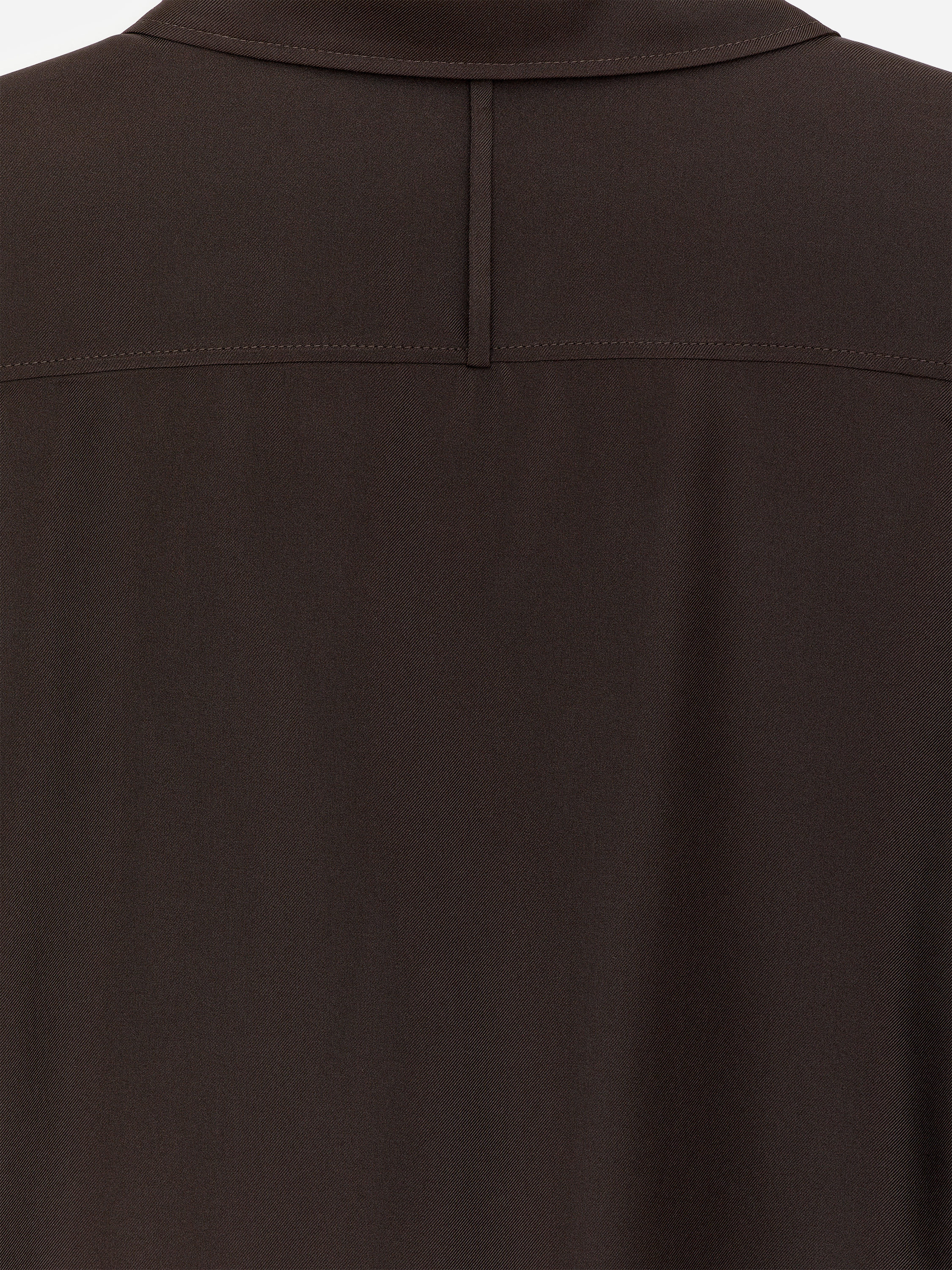 Silk Twill Shirt – Black – Women – ARKET NL
