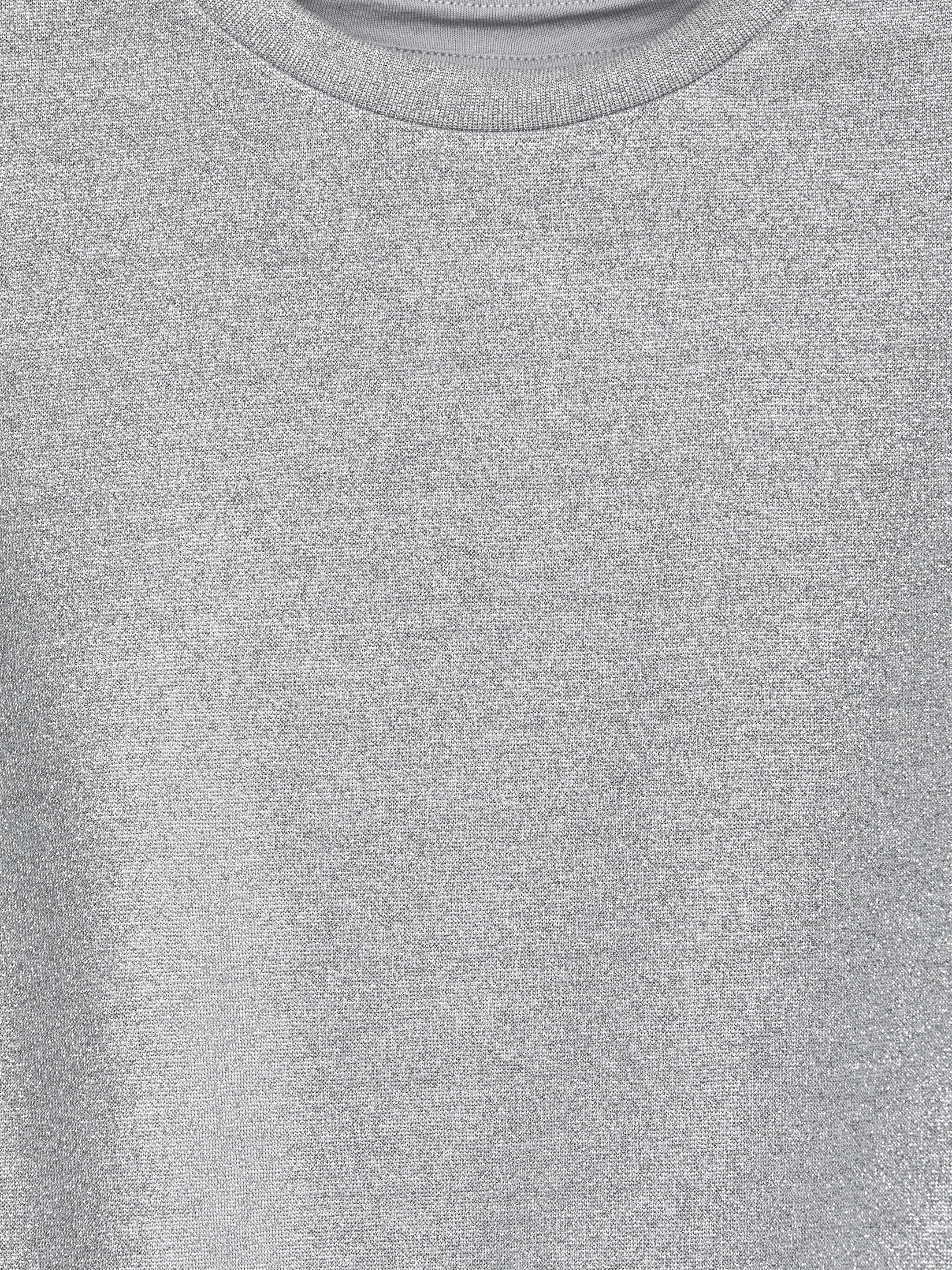 Visa större bild: Glittrig sweatshirt - Grå/Metallicskimrande - BARN | H&M FI 3