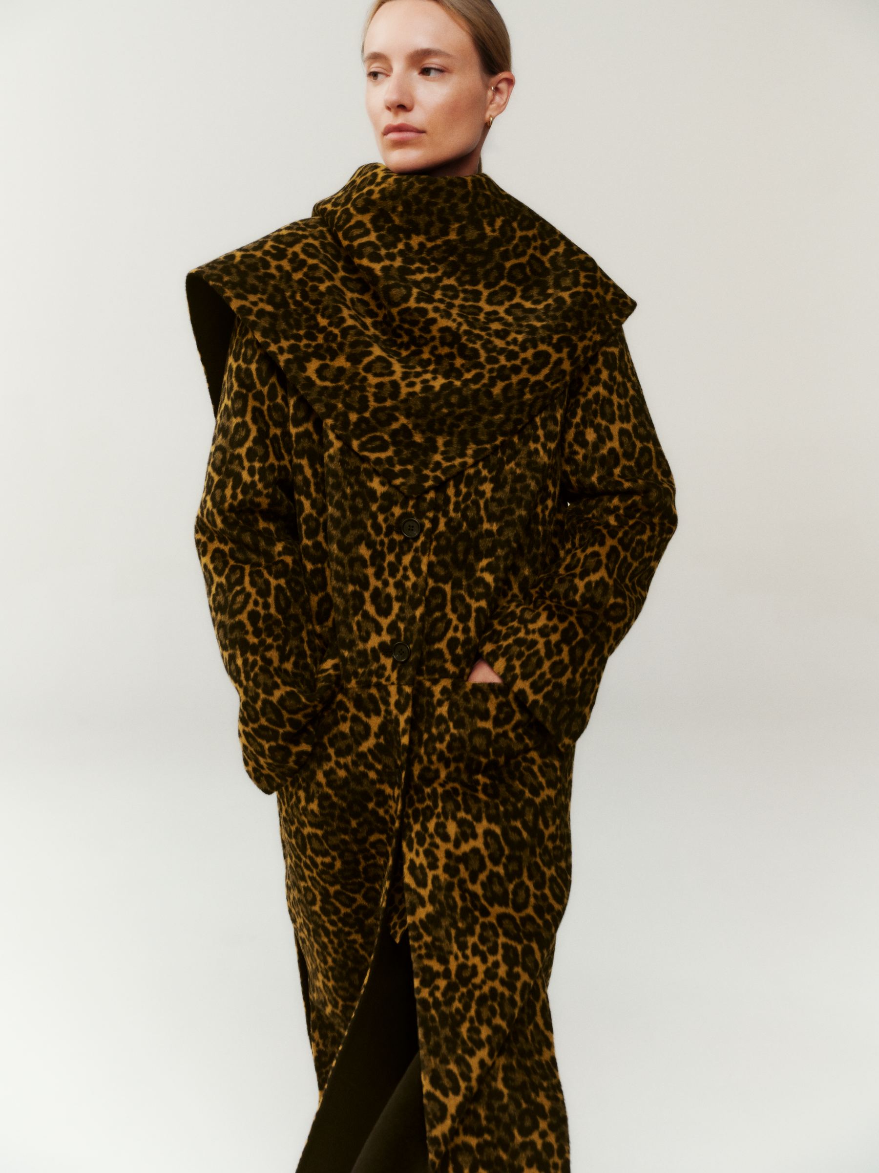 Doubleface-Mantel aus Wollmischung - Beige/Braun - Regular Fit - Damen - StillMedia/Environmental - 1