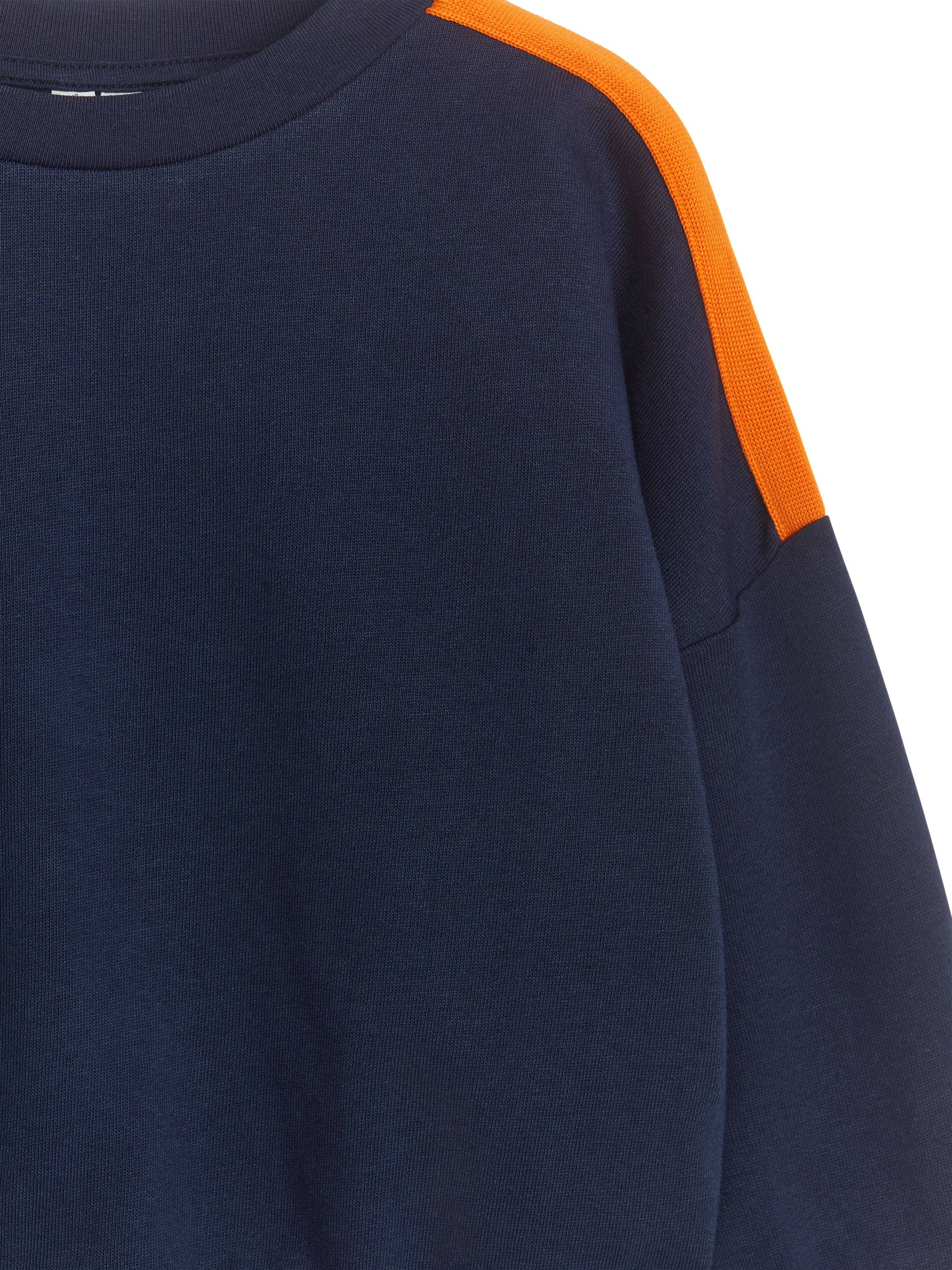 Relaxed Sweatshirt - Dark Blue - Loose fit - Children - StillMedia/DescriptiveDetail - 1