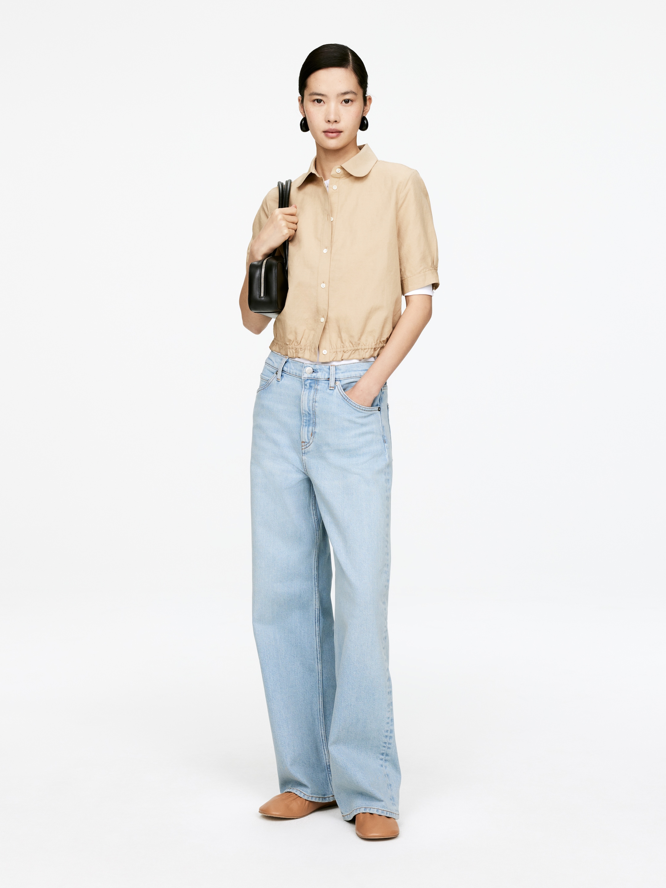 Zobrazit větší obrázek: LUPINE rozšířené džíny - Modrá - ŽENY | H&M CZ 1