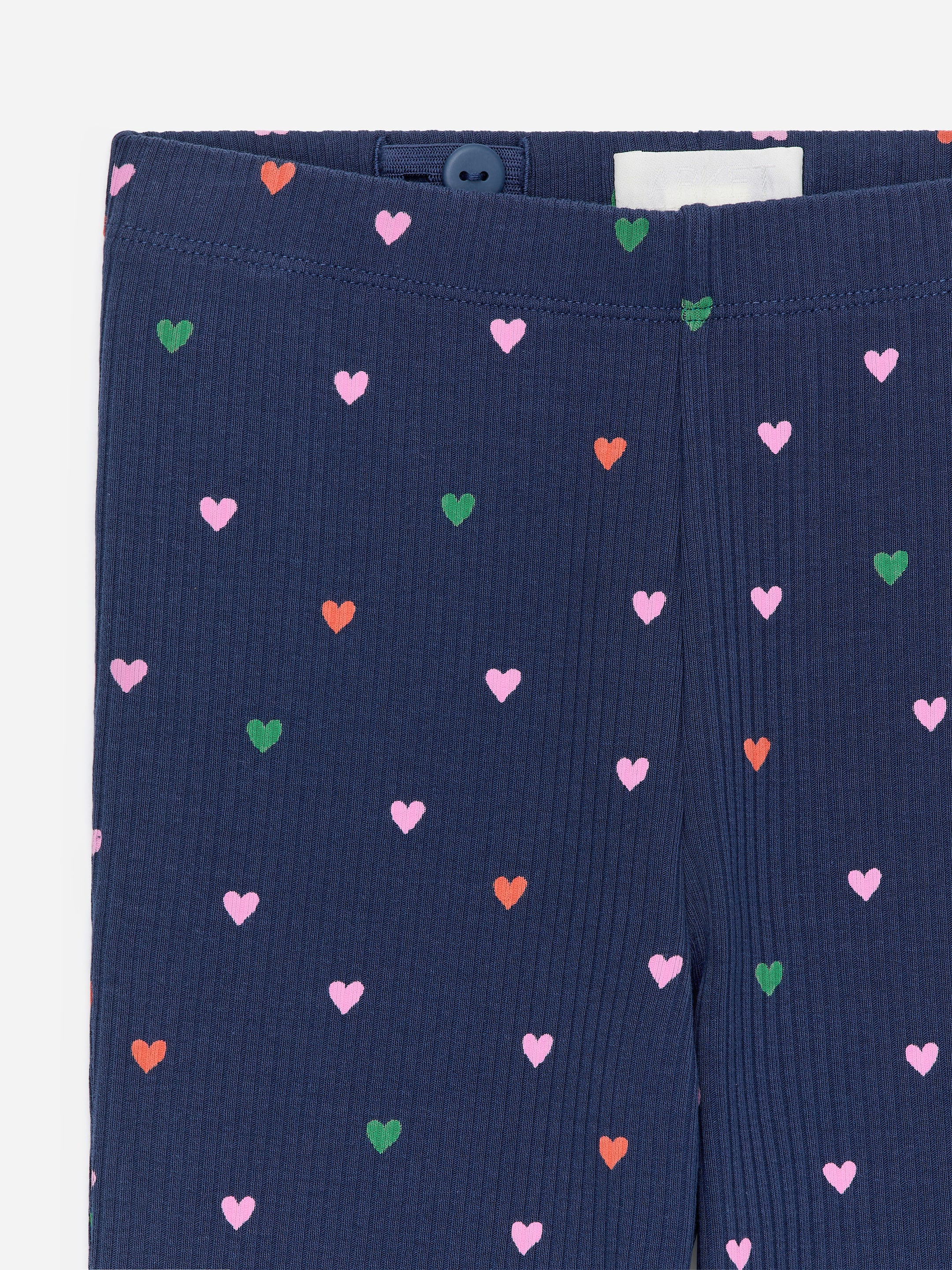Flared Rib Leggings - Blue/Multi Colour - Regular fit - Children - StillMedia/DescriptiveDetail - 1