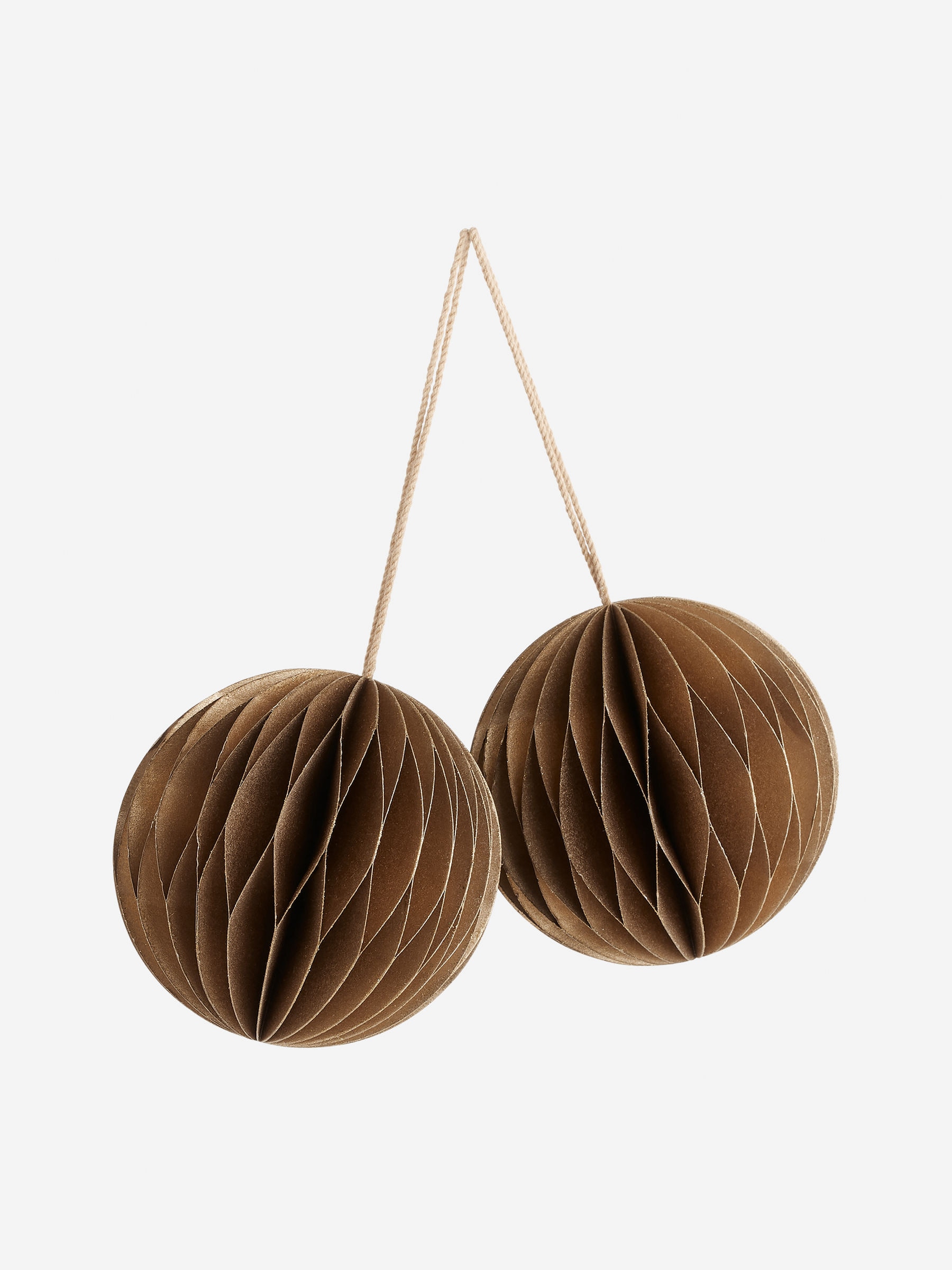 Honeycomb Ornaments Set of 2-#DECA94-10309