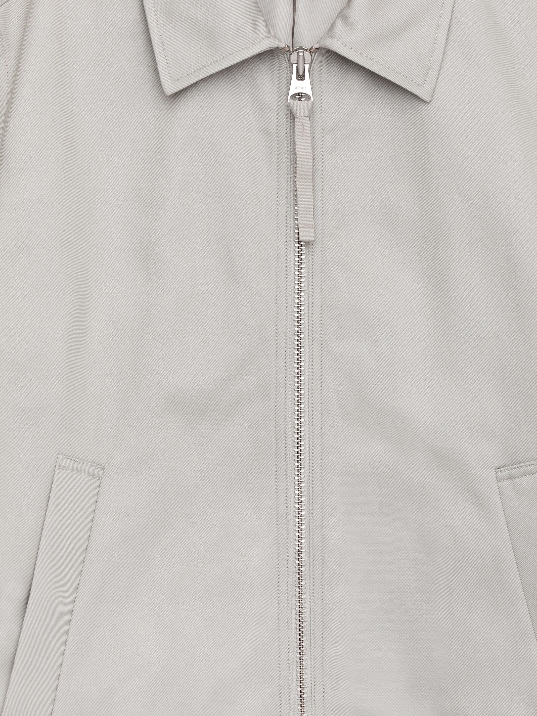 View larger image: Drizzler Cotton Jacket - Grey - Men | H&M GB 2