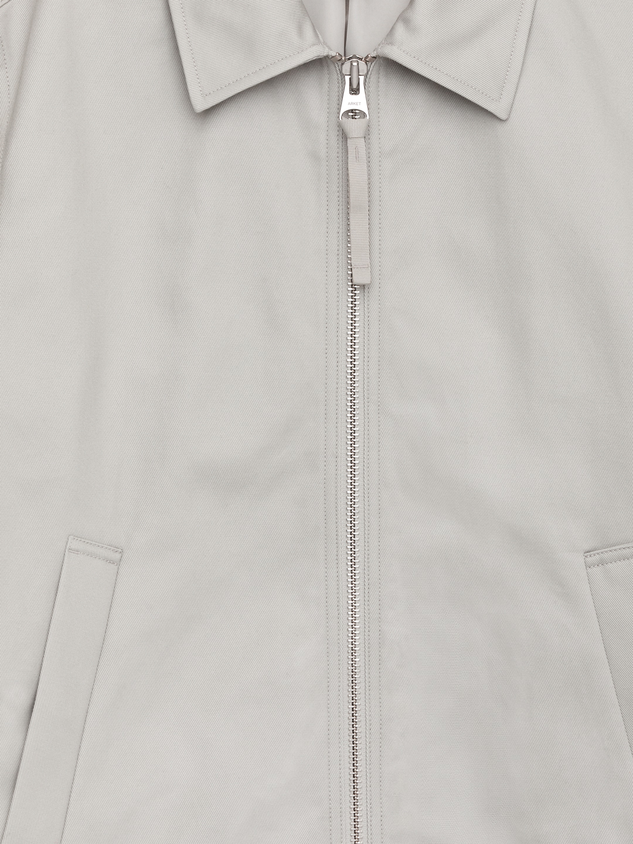 Grösseres Bild ansehen: Harrington-Jacke aus Baumwolle - Grau - HERREN | H&M CH 2