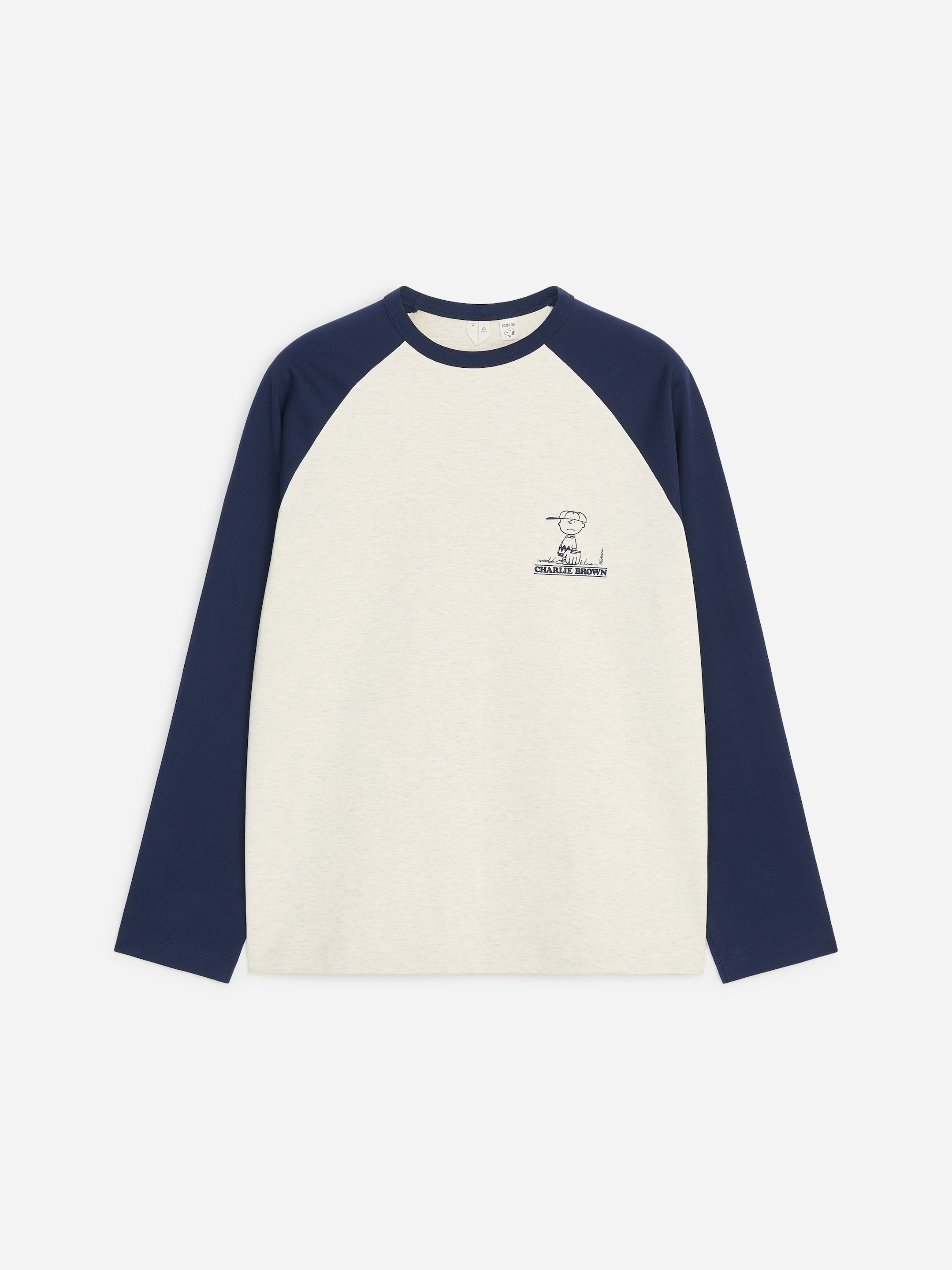 Peanuts Baseball T-Shirt-White-20297