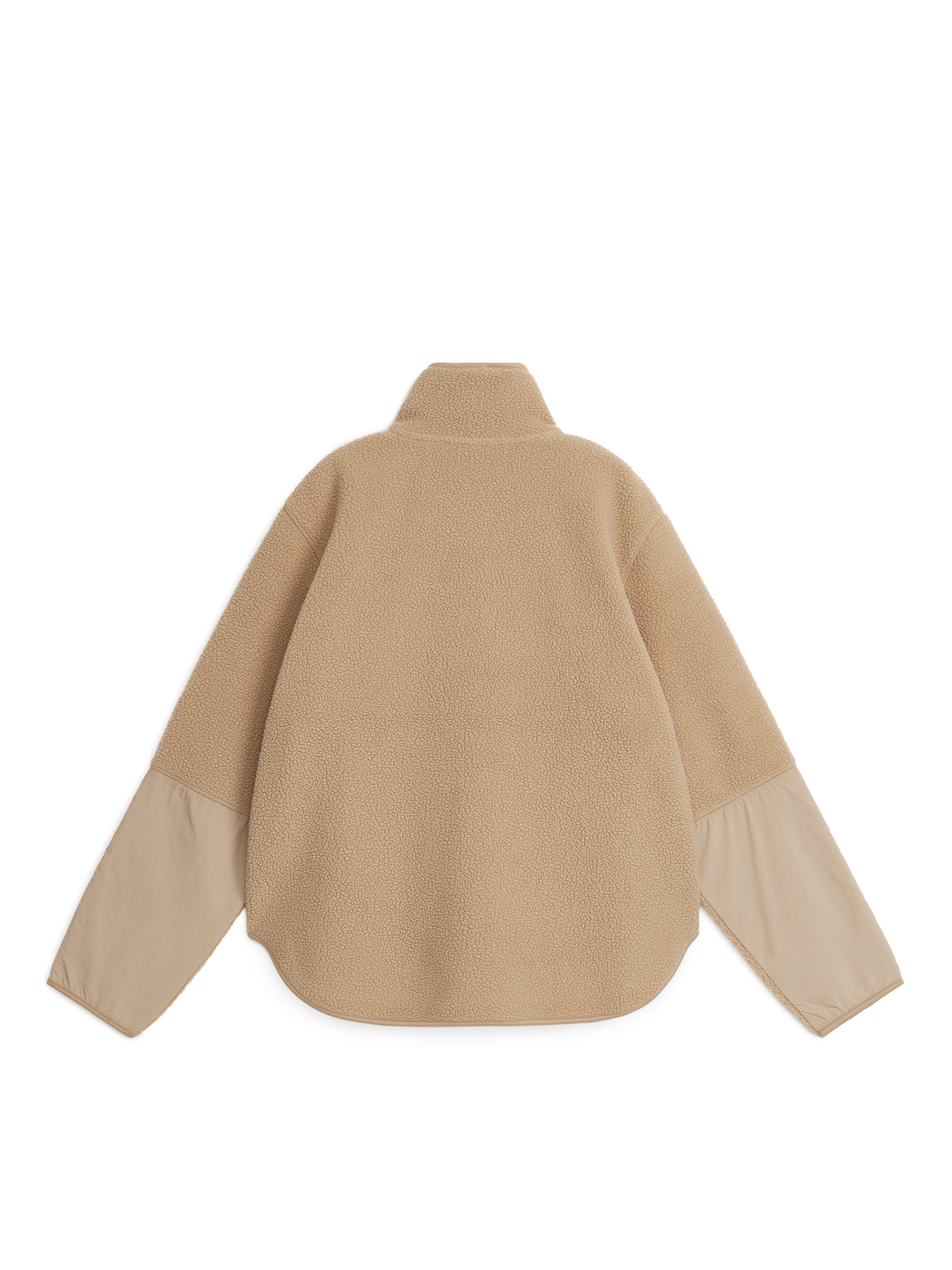 Fleecejacke - Beige - Loose Fit - Damen - StillMedia/DescriptiveStillLife - 2