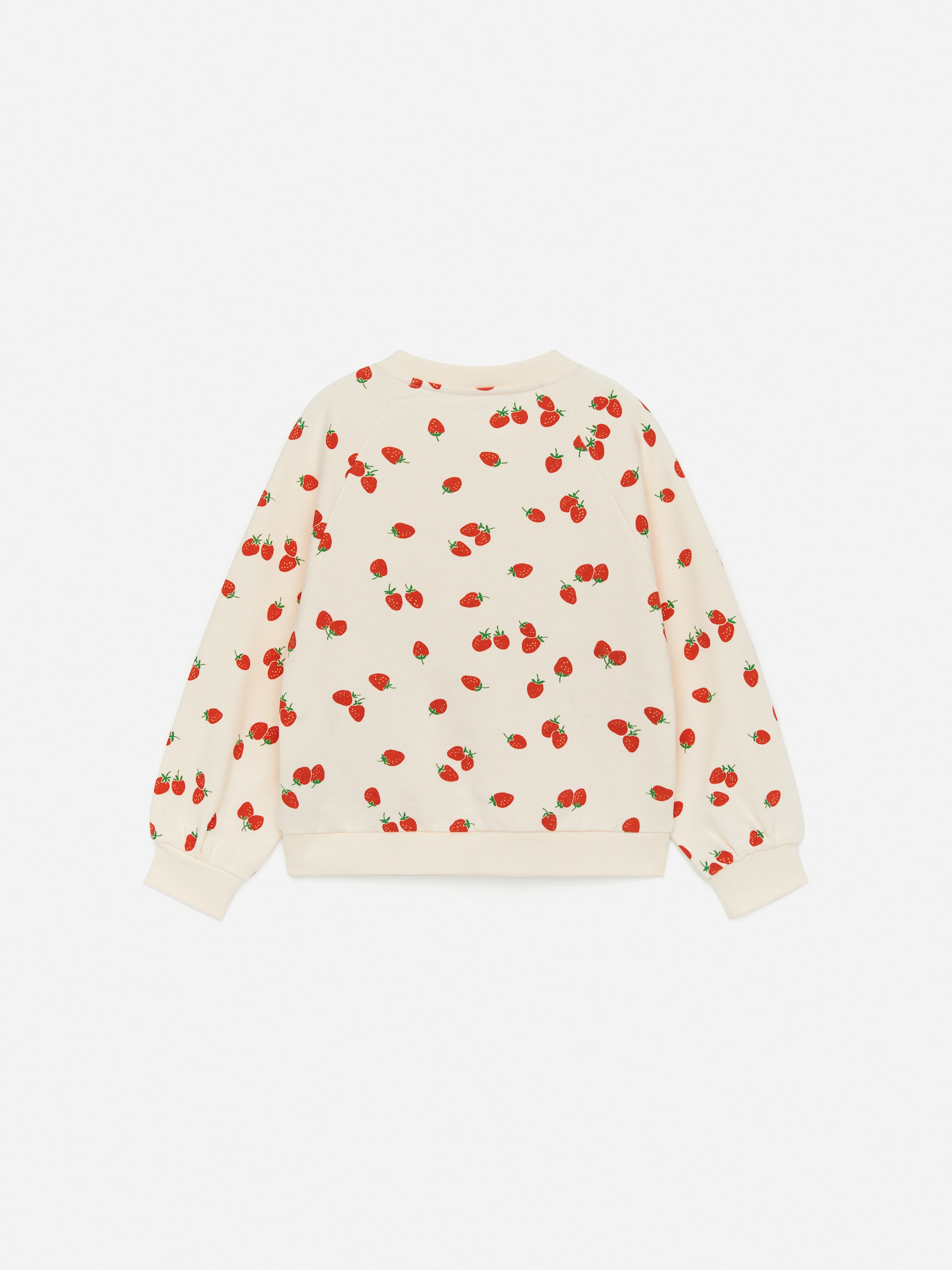 Relaxed Sweatshirt - Off White/Strawberries - Regular fit - Children - StillMedia/DescriptiveStillLife - 2