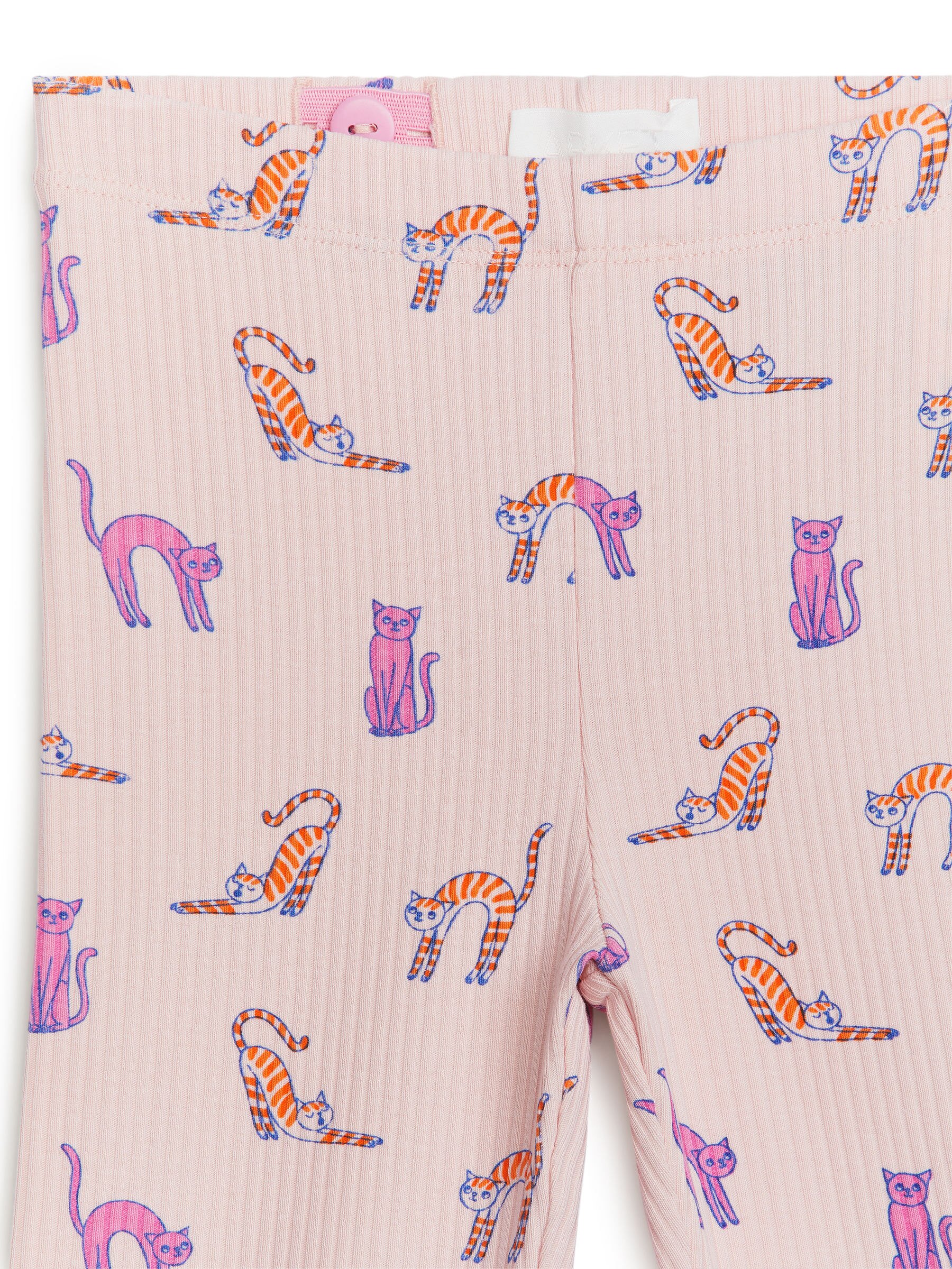 Gerippte Leggings - Altrosa - Slim Fit - Kinder - StillMedia/DescriptiveDetail - 1