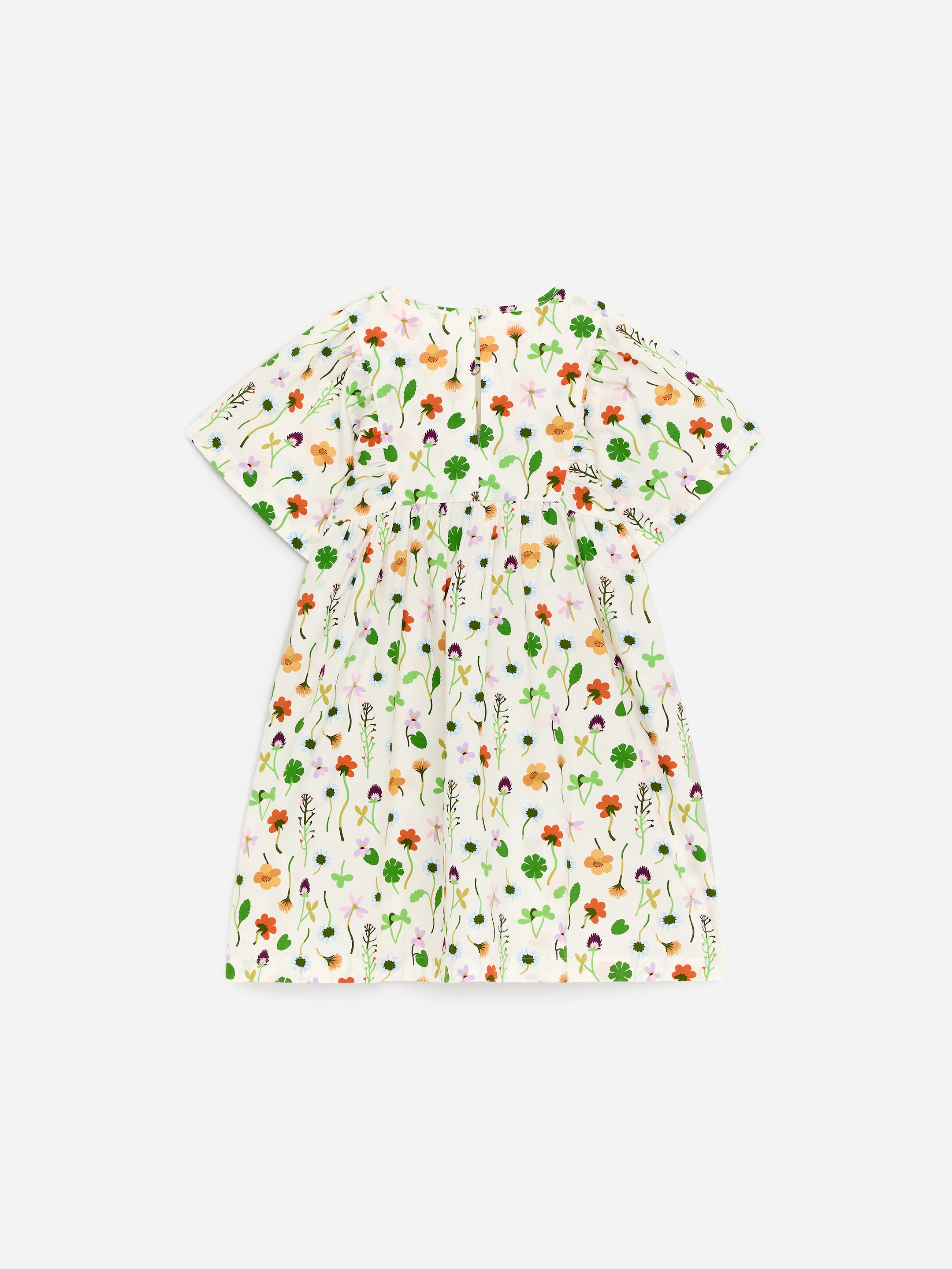 Cotton Poplin Dress - White - Regular fit - Children - StillMedia/DescriptiveStillLife - 2