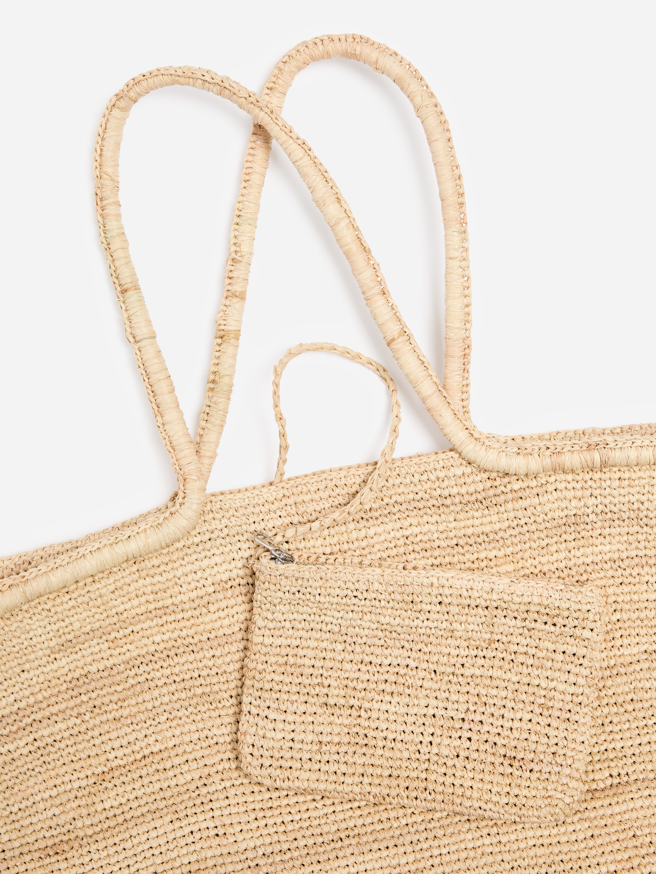 Raffia Tote Bag – Beige – ARKET WW