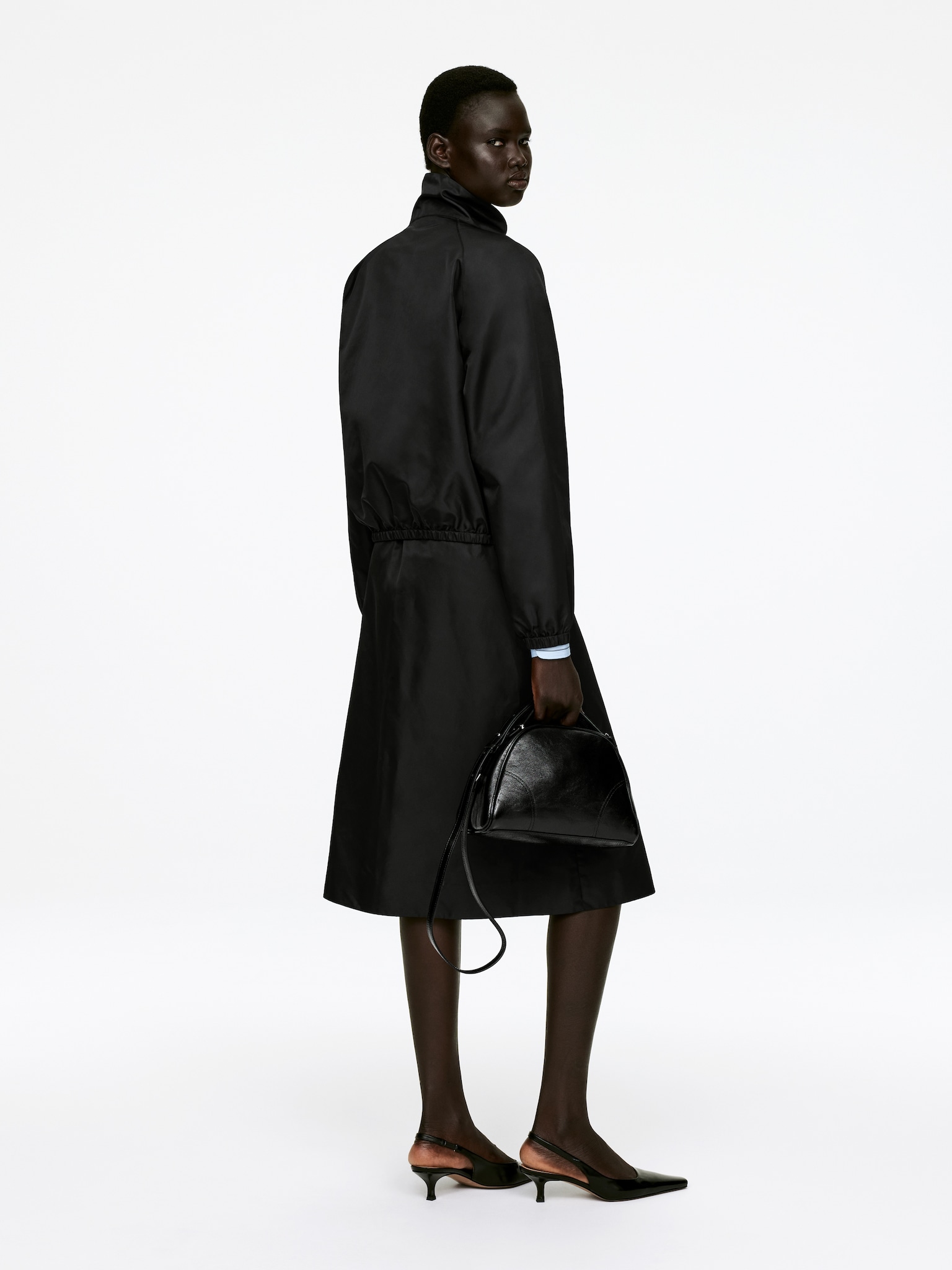 Veste en nylon - Noir/Rose - 4