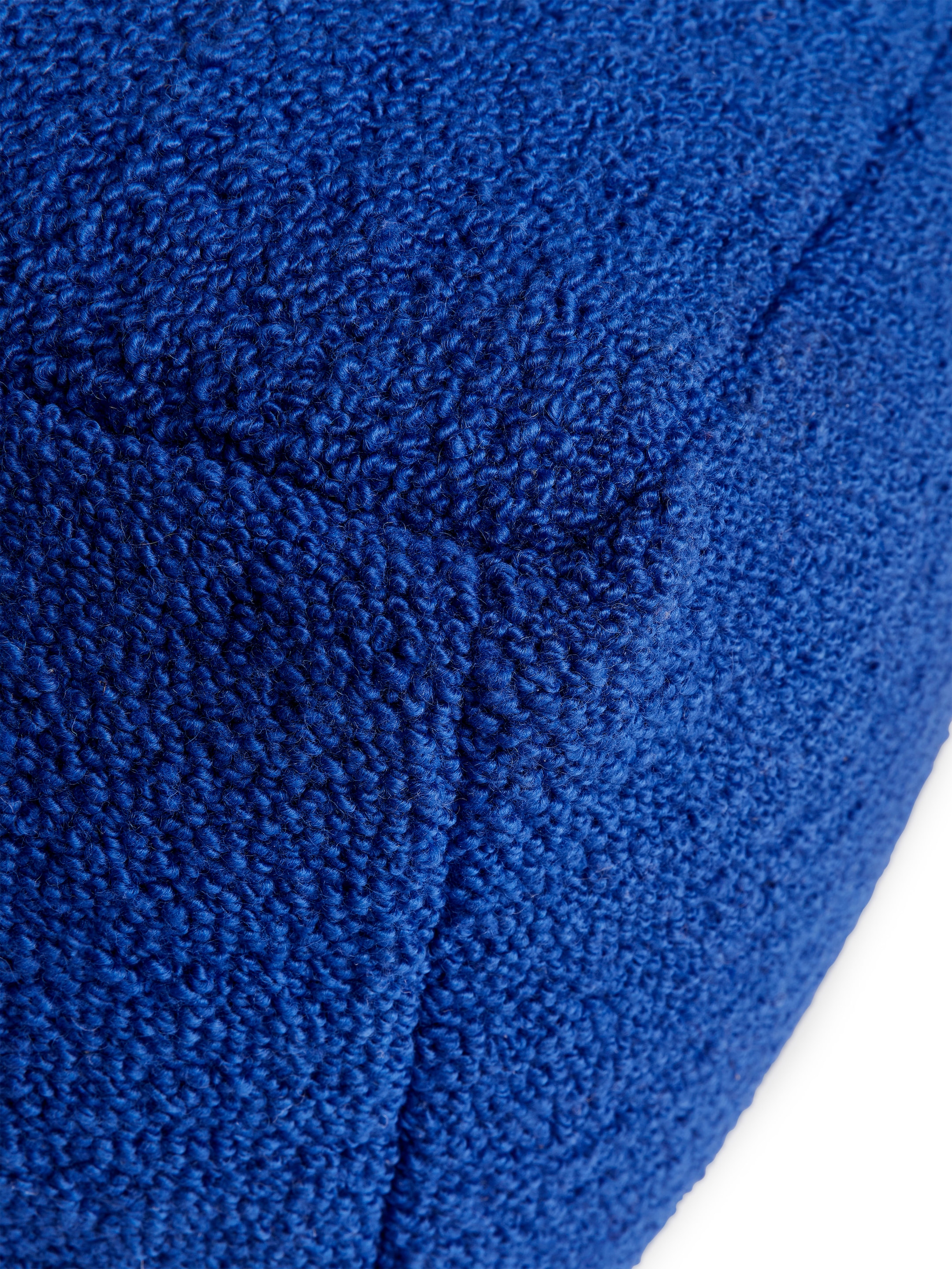 Sittpuff i bomulls- och ullblandning - Blå - Homeware - StillMedia/DescriptiveDetail - 3