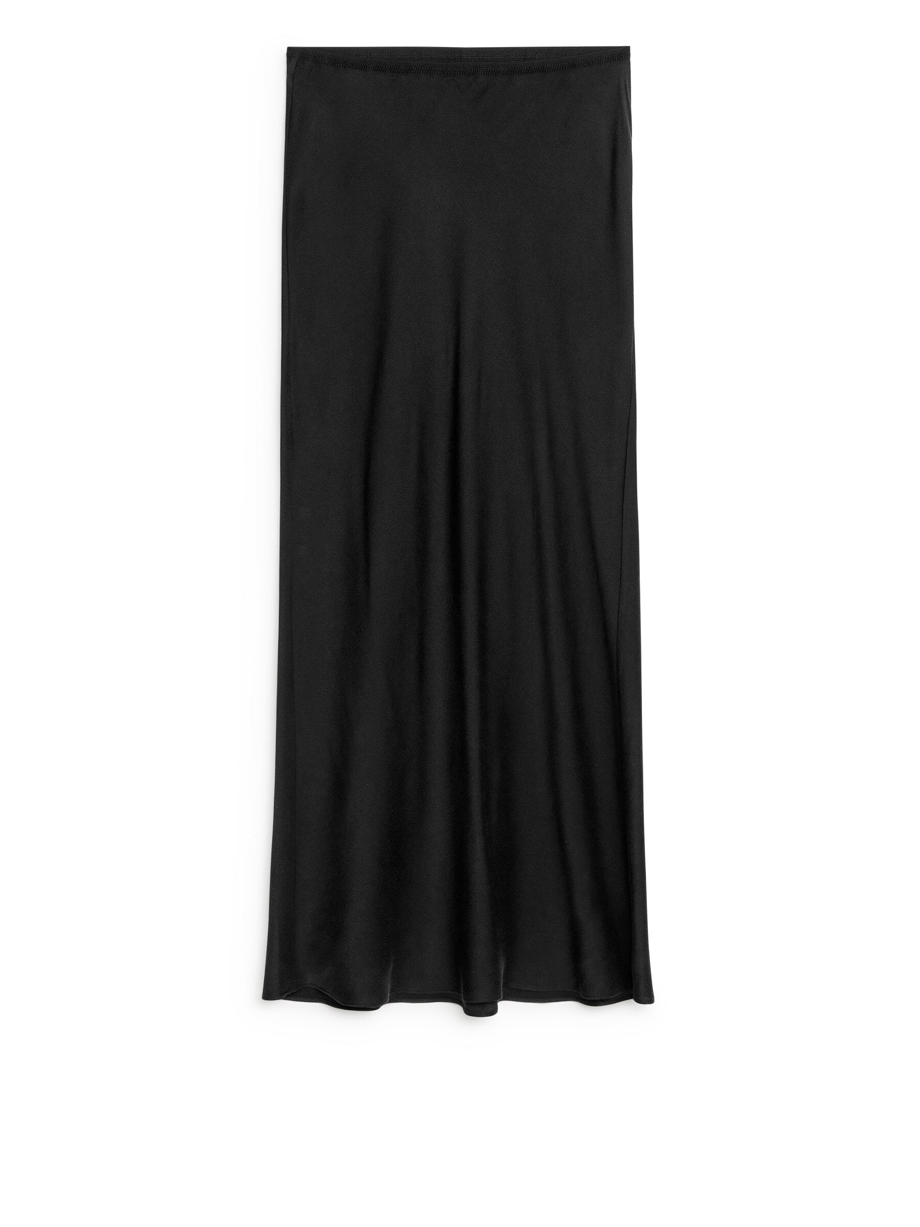 Gonna in seta - Nero - Regular fit - Women - StillMedia/DescriptiveStillLife - 1
