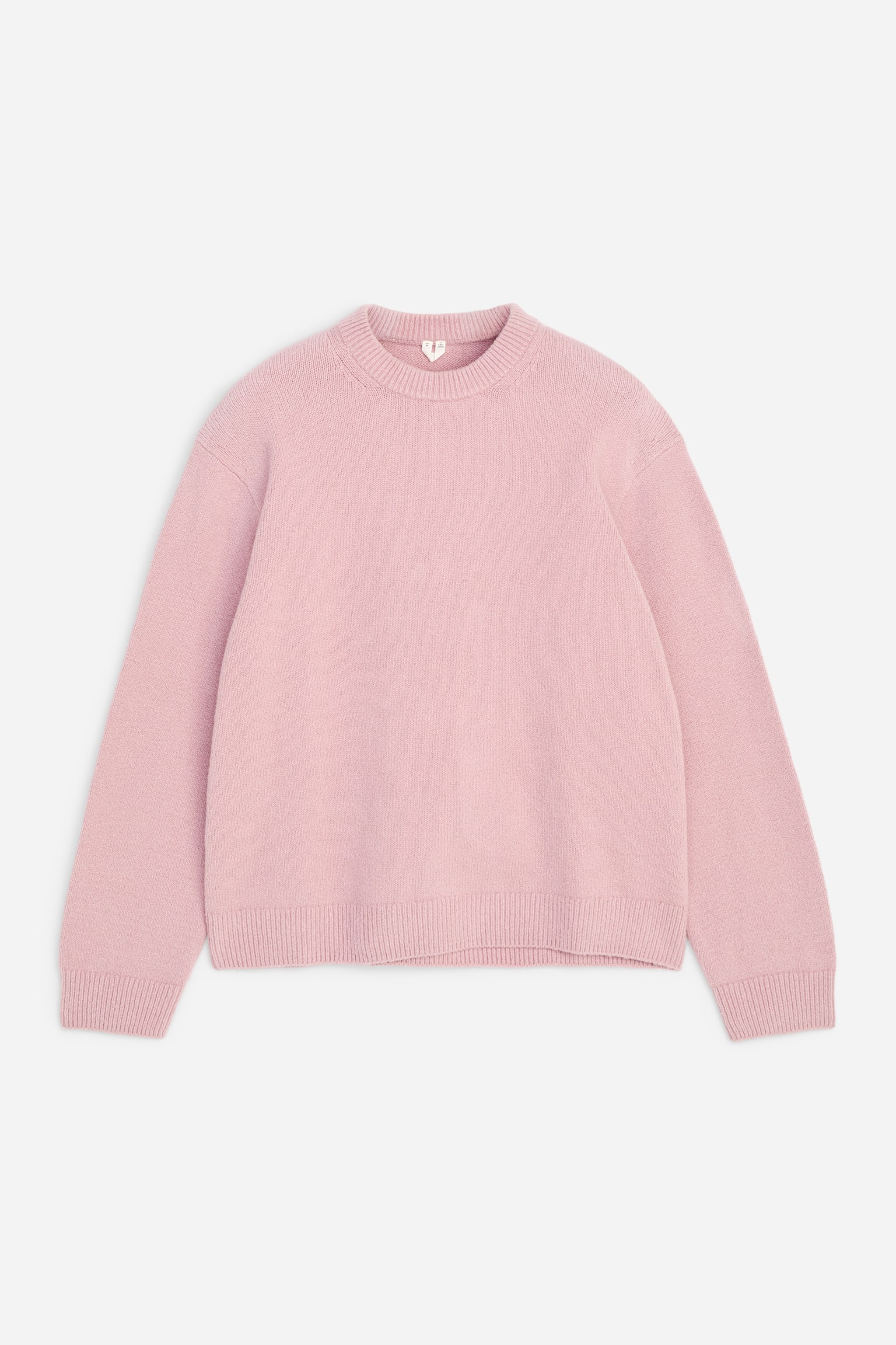 Jersey de cuello redondo de punto - Rosa empolvado/Azul - 1
