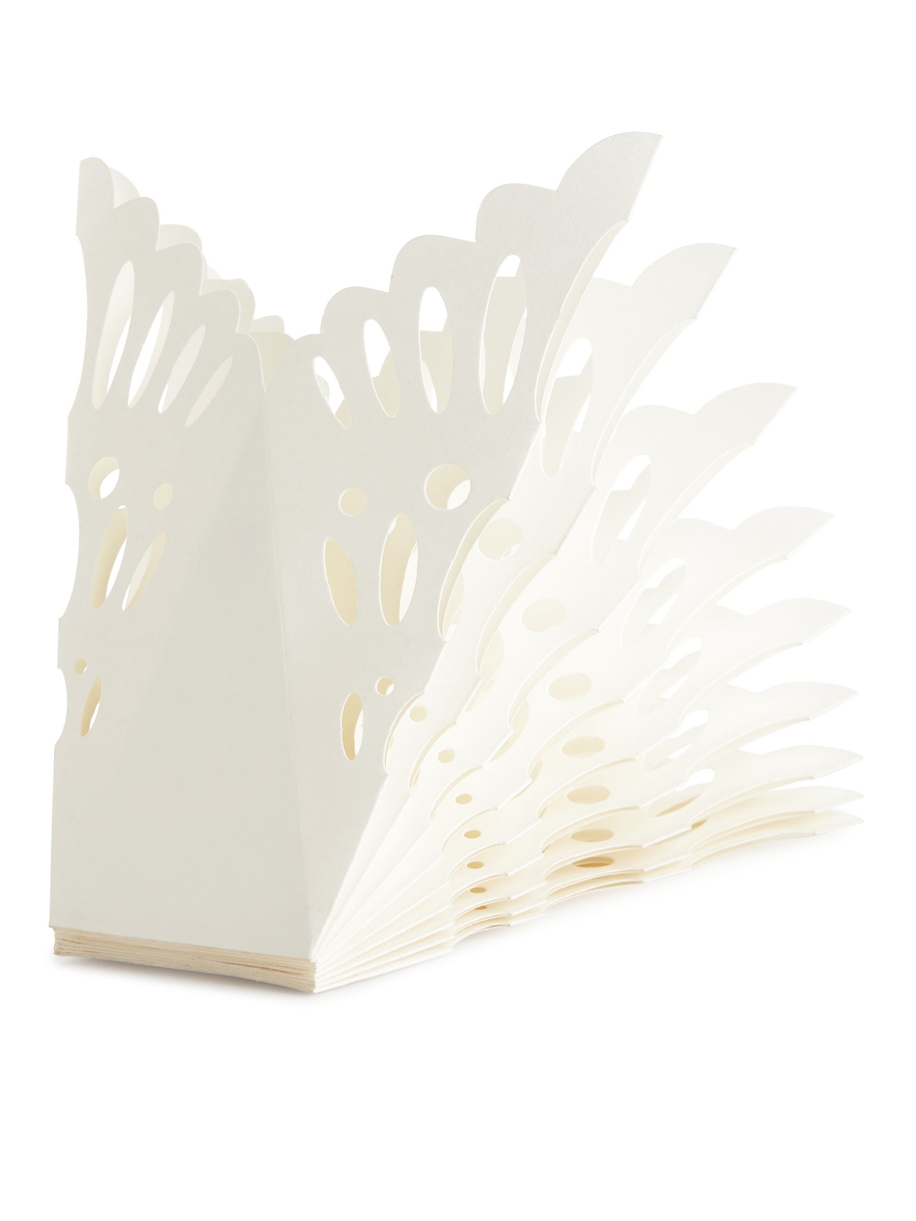 Papierdeko, 30  cm - Weiß - Haushaltswaren - StillMedia/DescriptiveDetail - 3