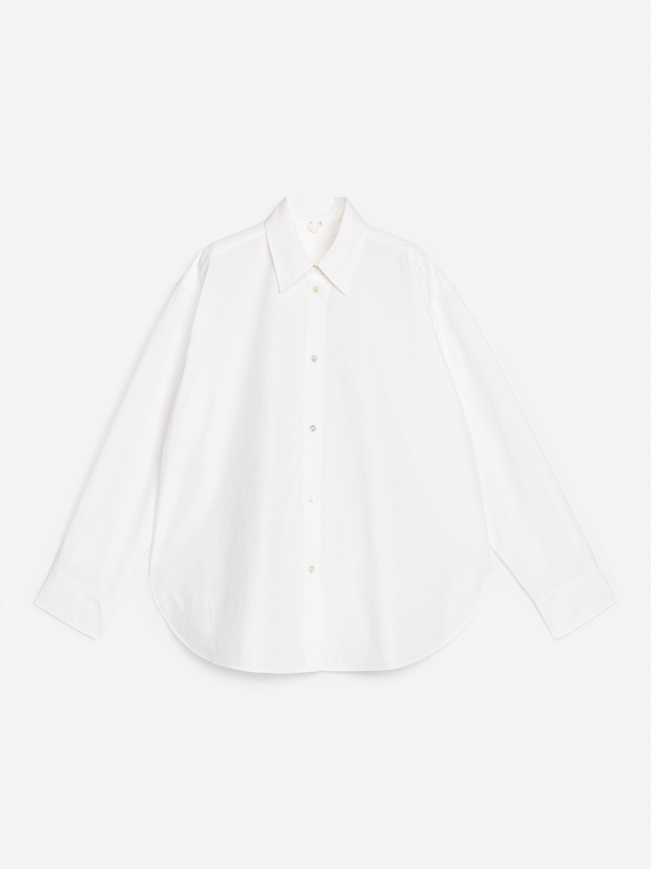 Ver imagem maior: Camisa de popelina de estilo duplo - Branco - SENHORA | H&M PT 2