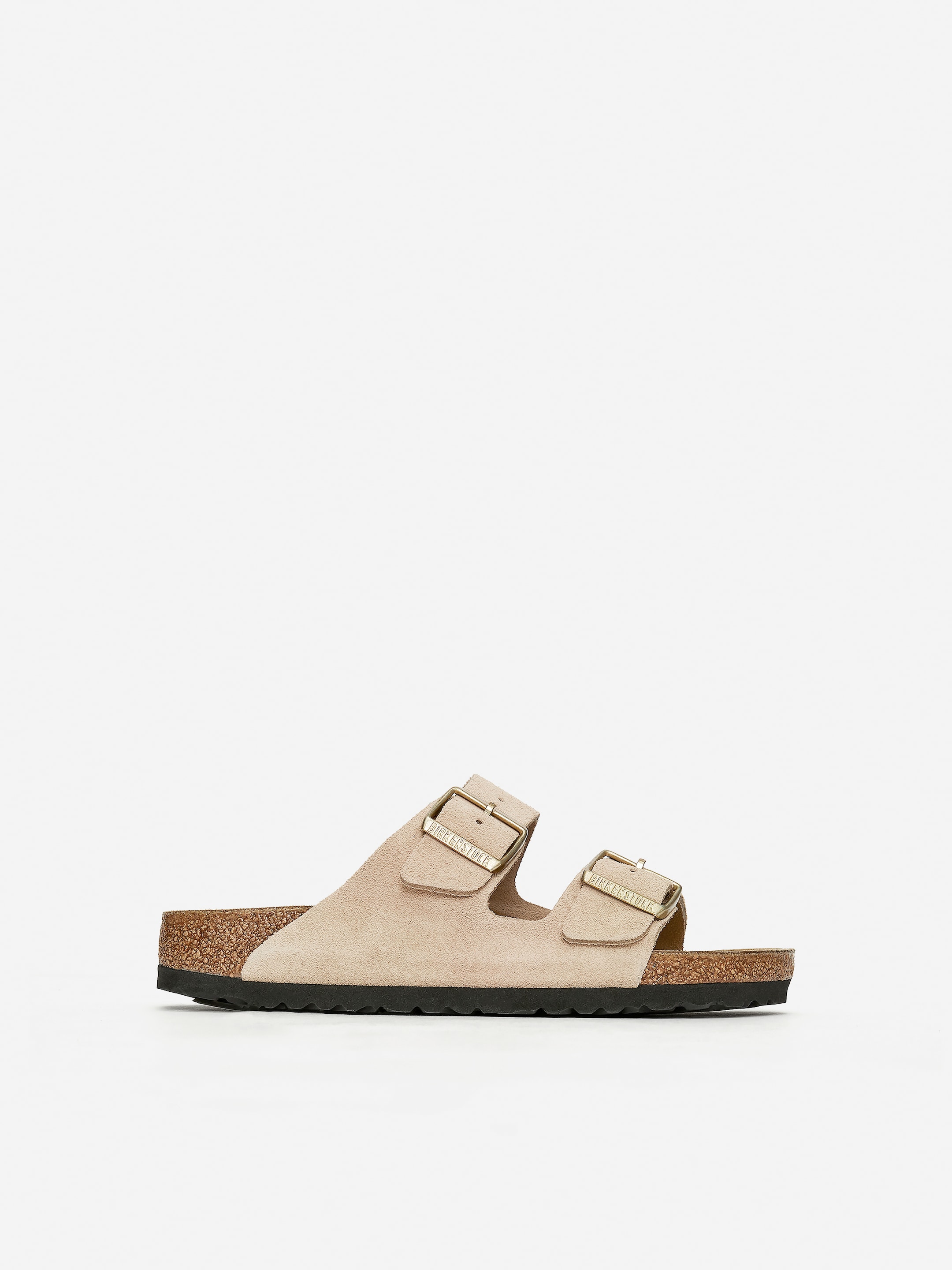 Birkenstock Arizona Suede Sandals-#D0C2AA-15432