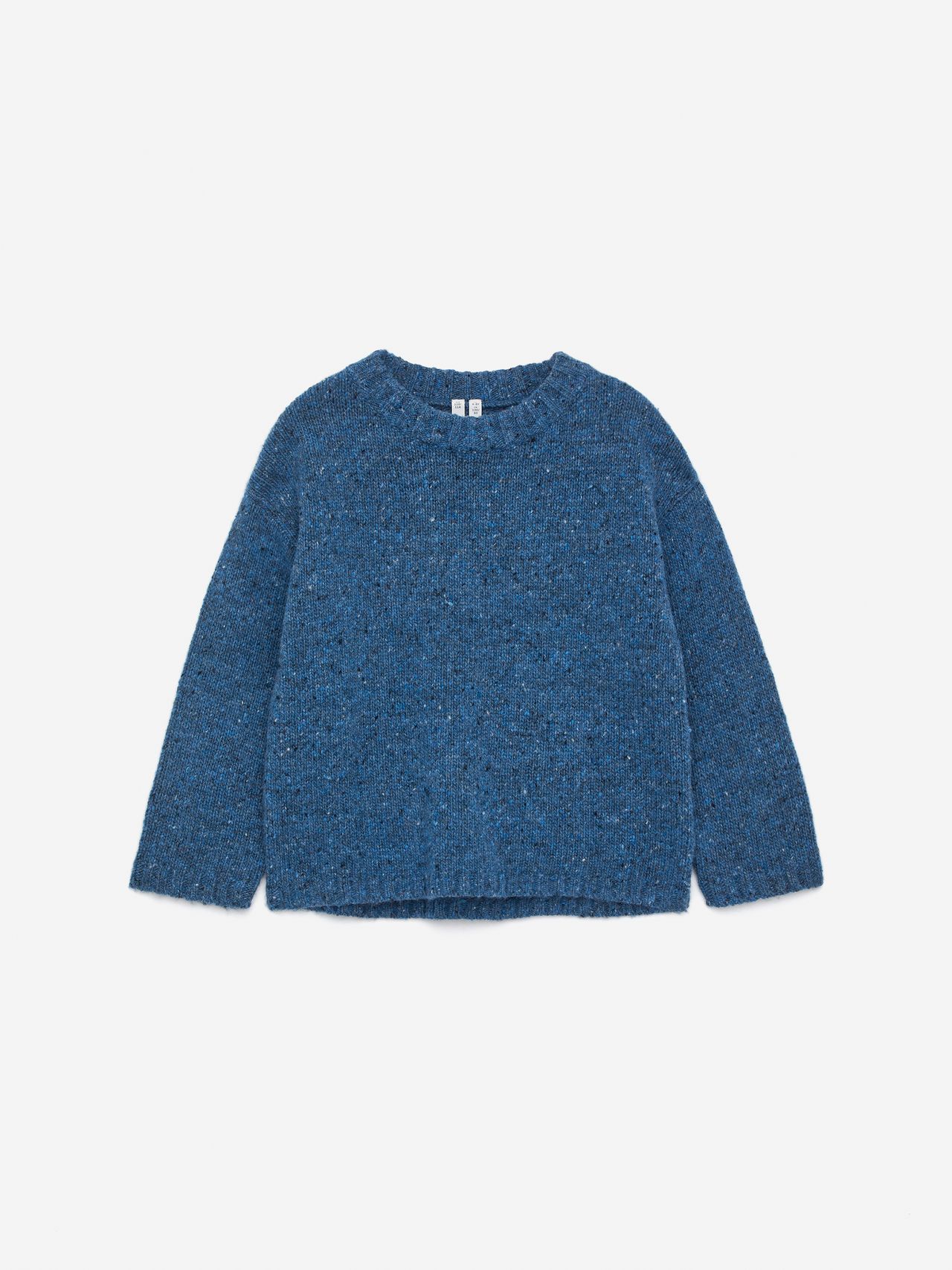 Blue knitwear