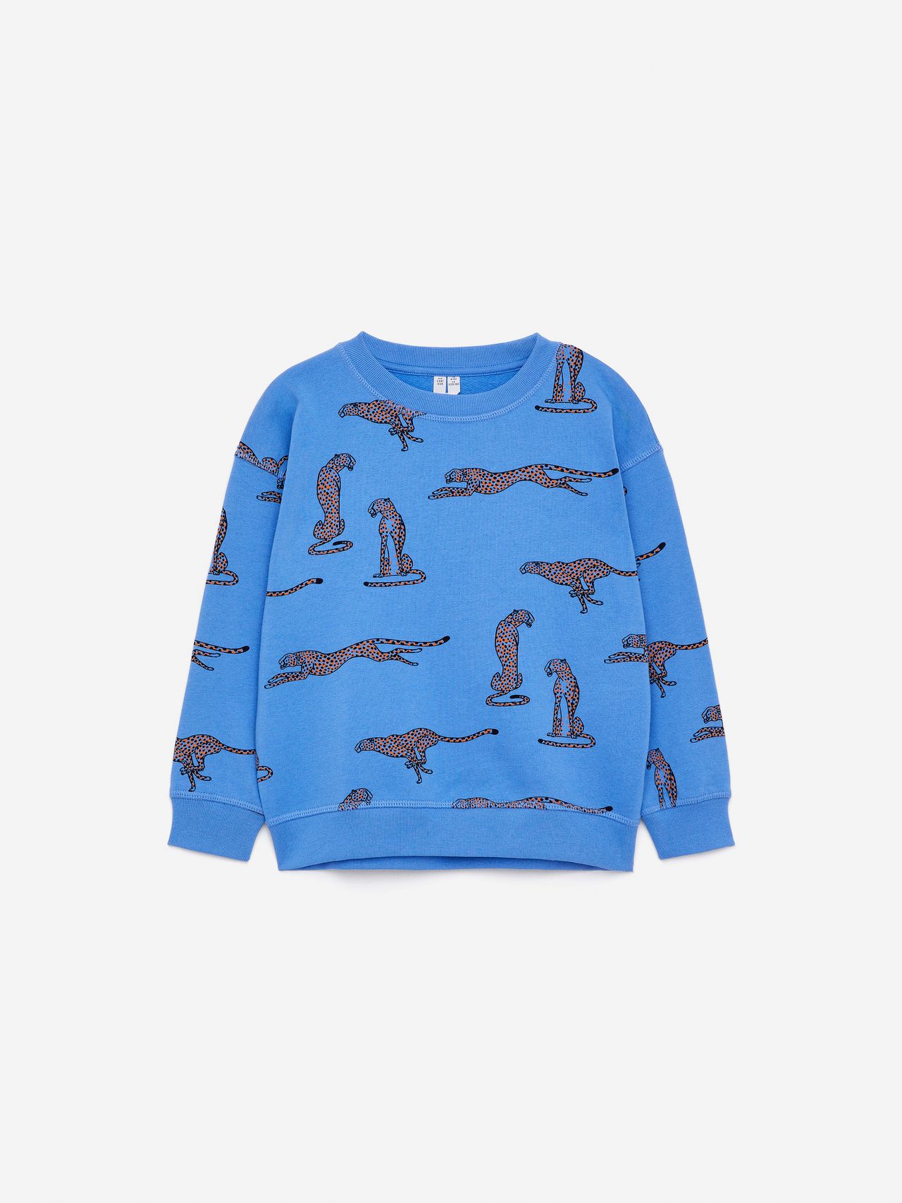 Leopard print jersey