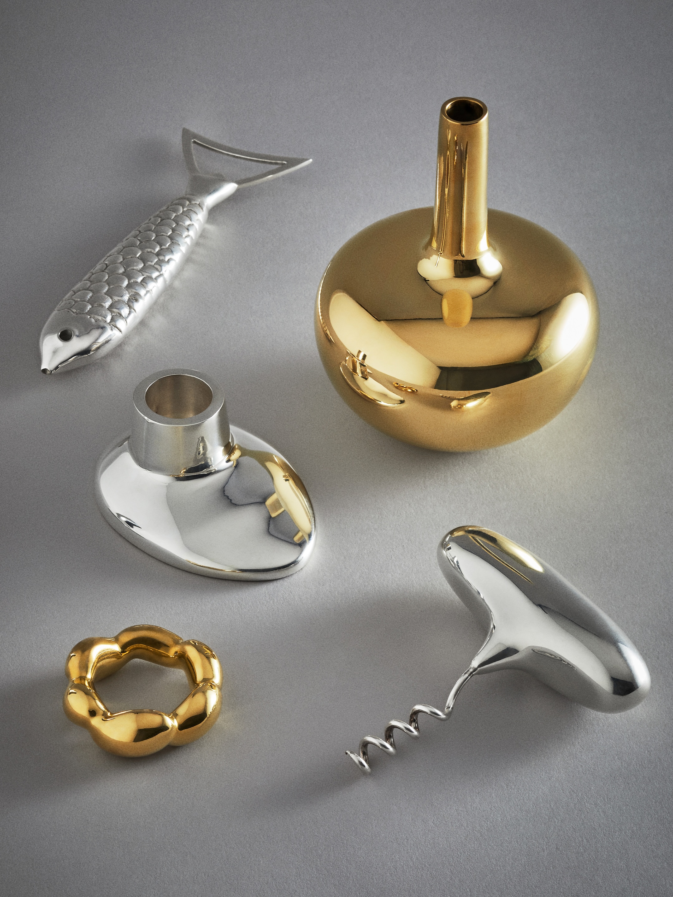 ARKET Homeware Brass Items