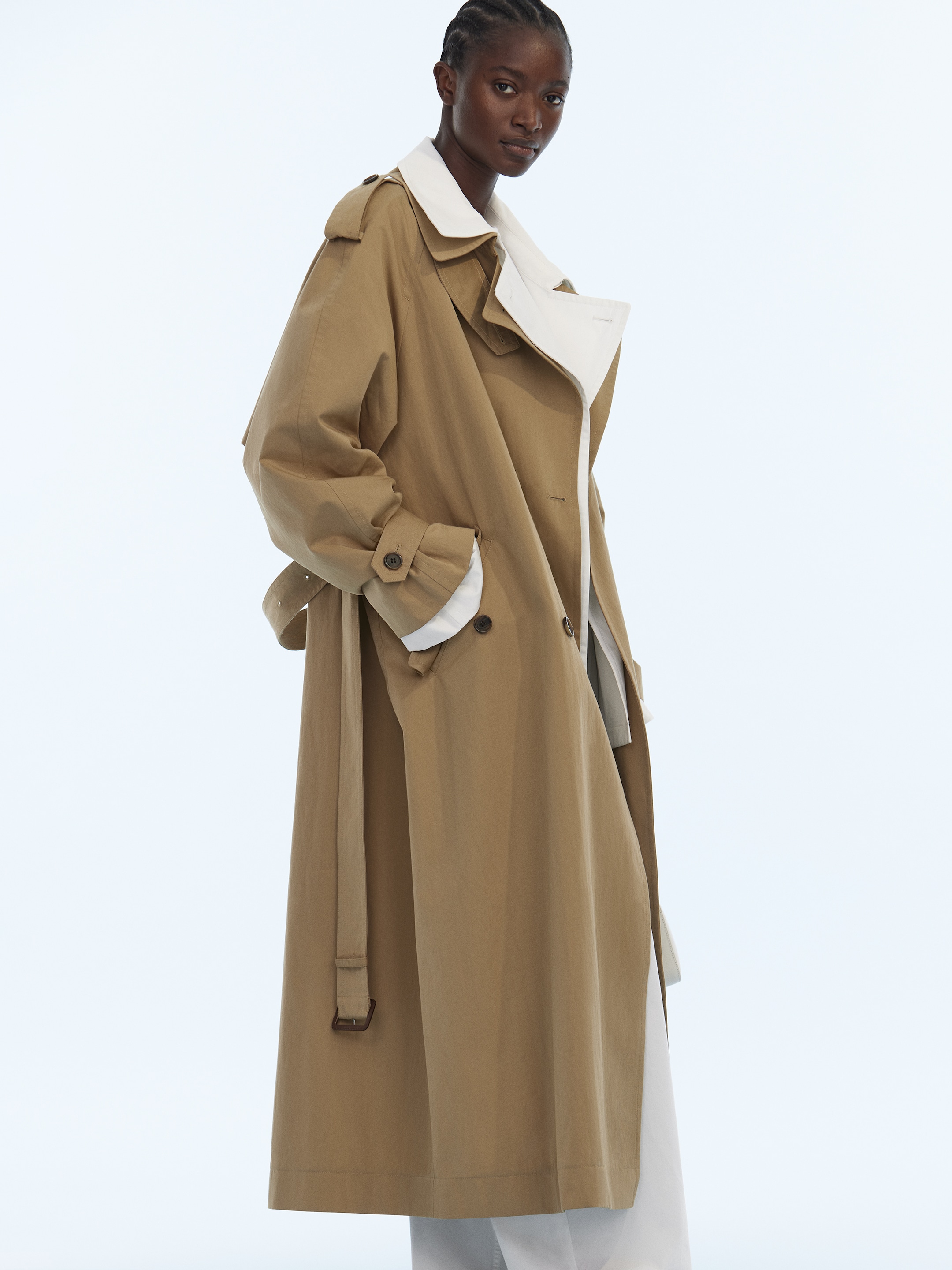 Woman in coat