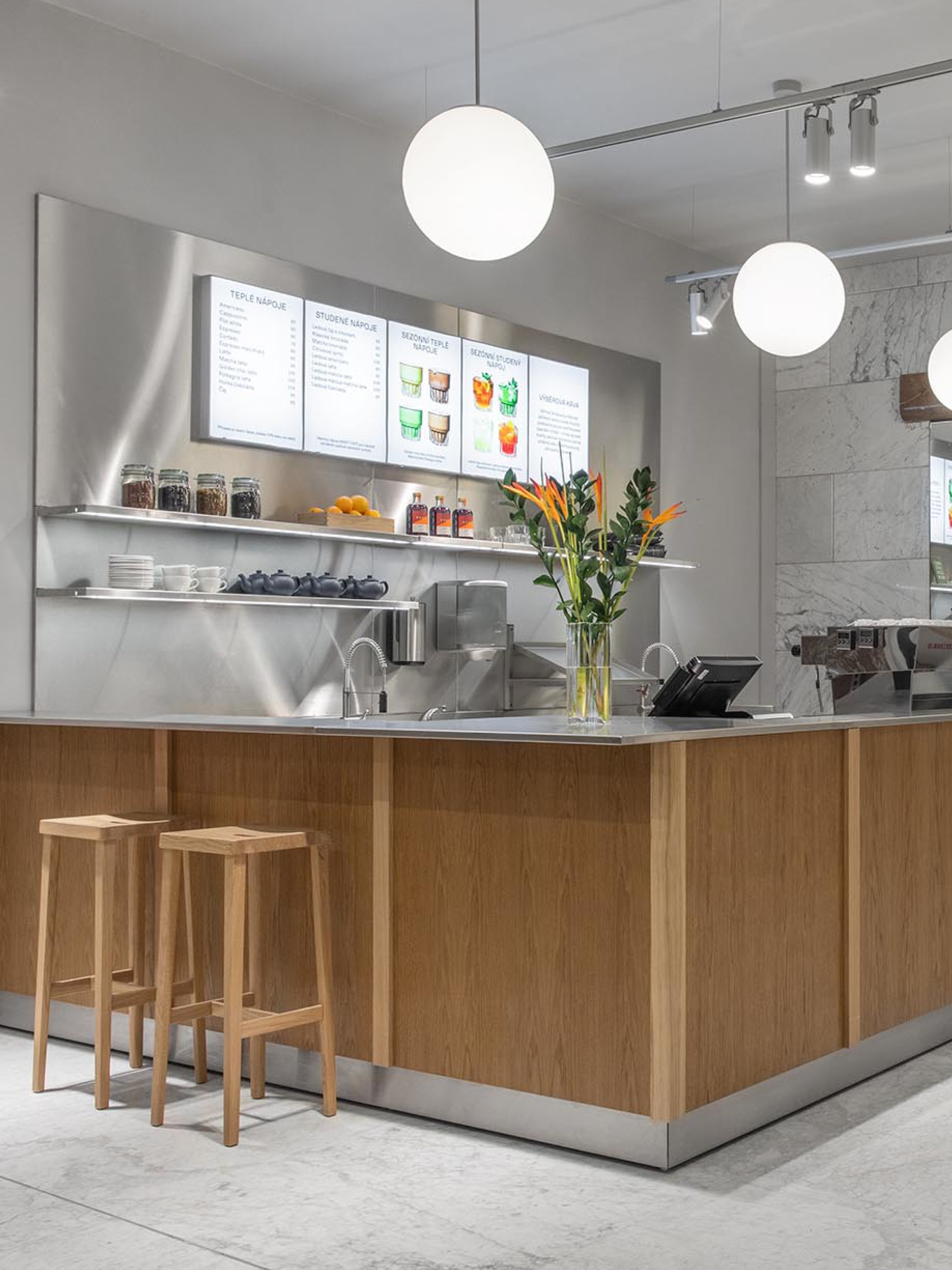 ARKET Café in Prague