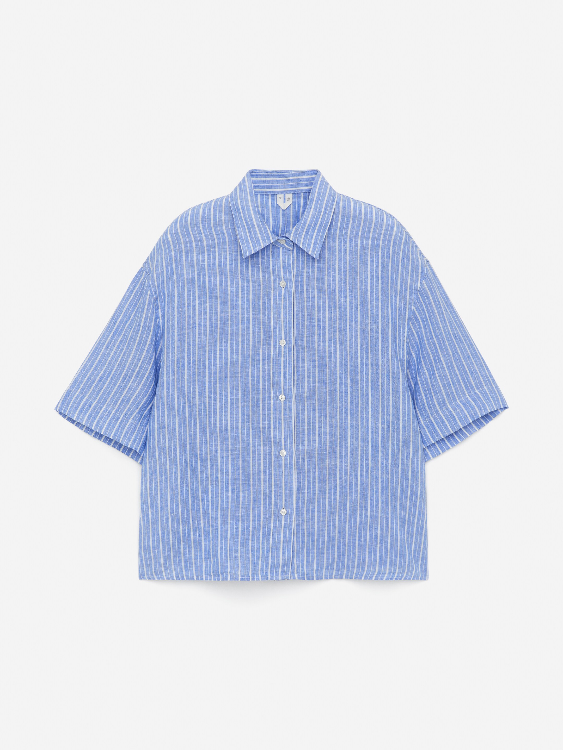 W Blue shirt
