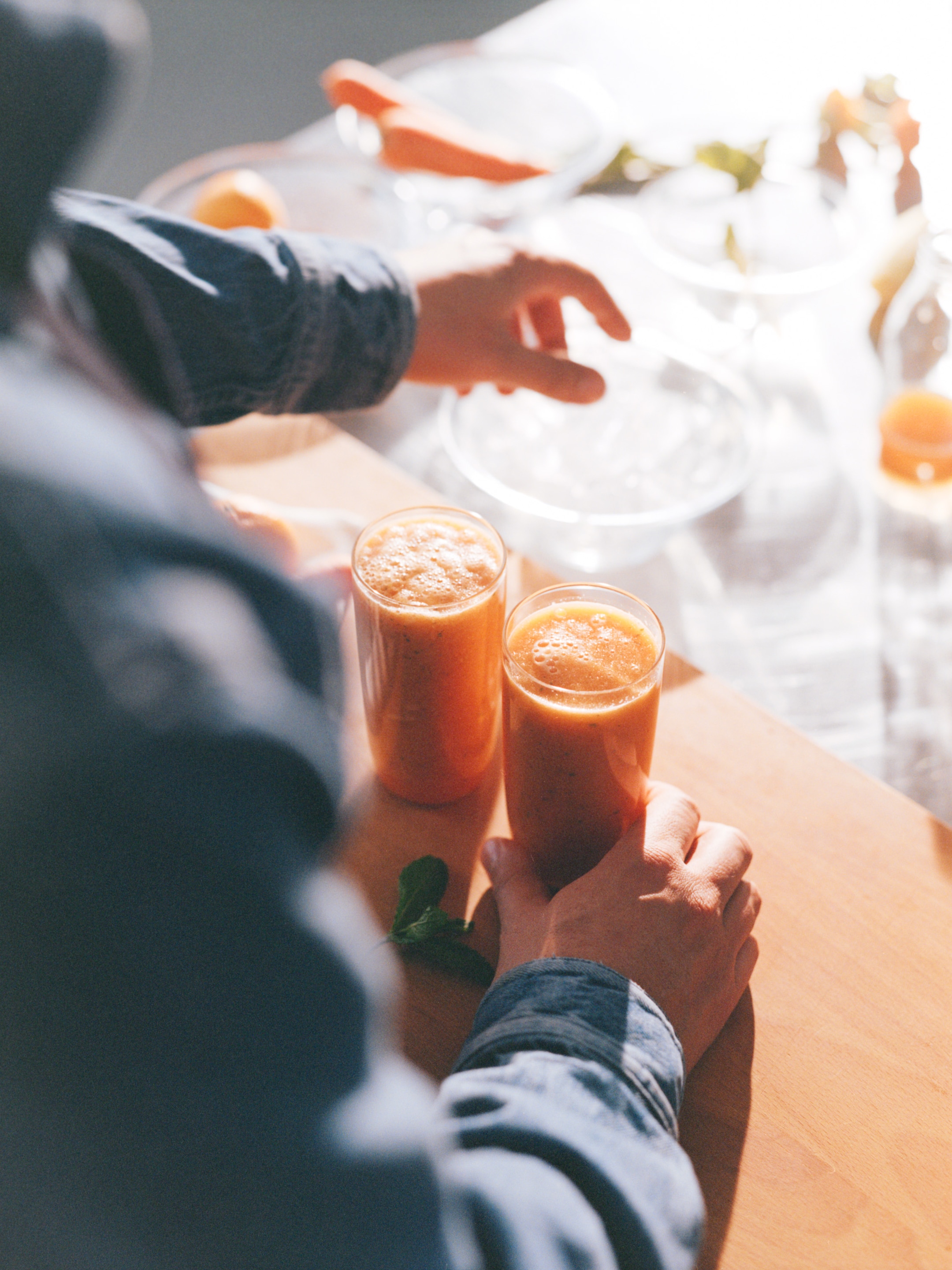 Carrot smoothie