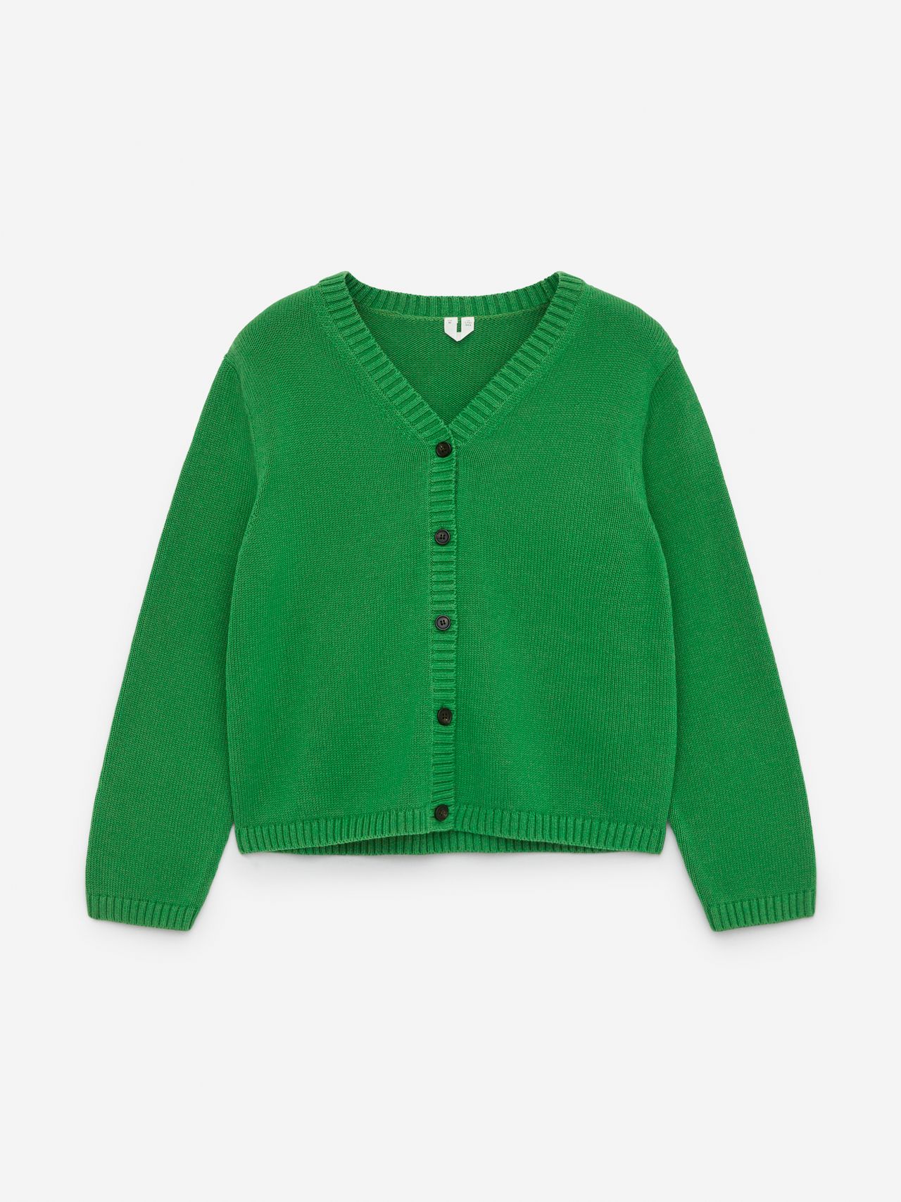 Green cardigan