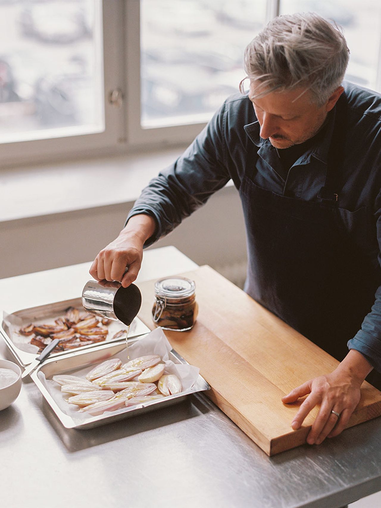 Recipe Baked shallots