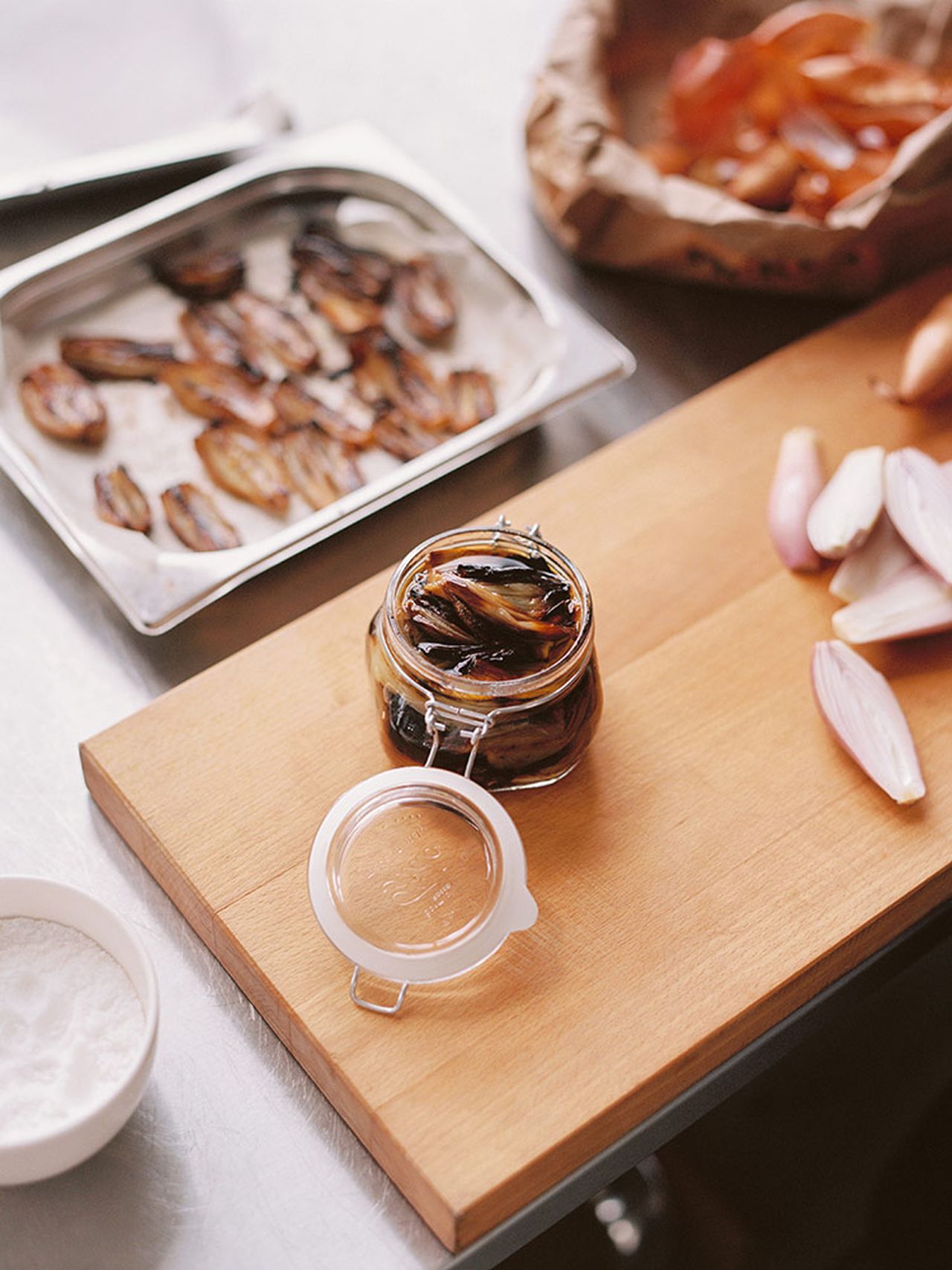 Recipe Baked shallots