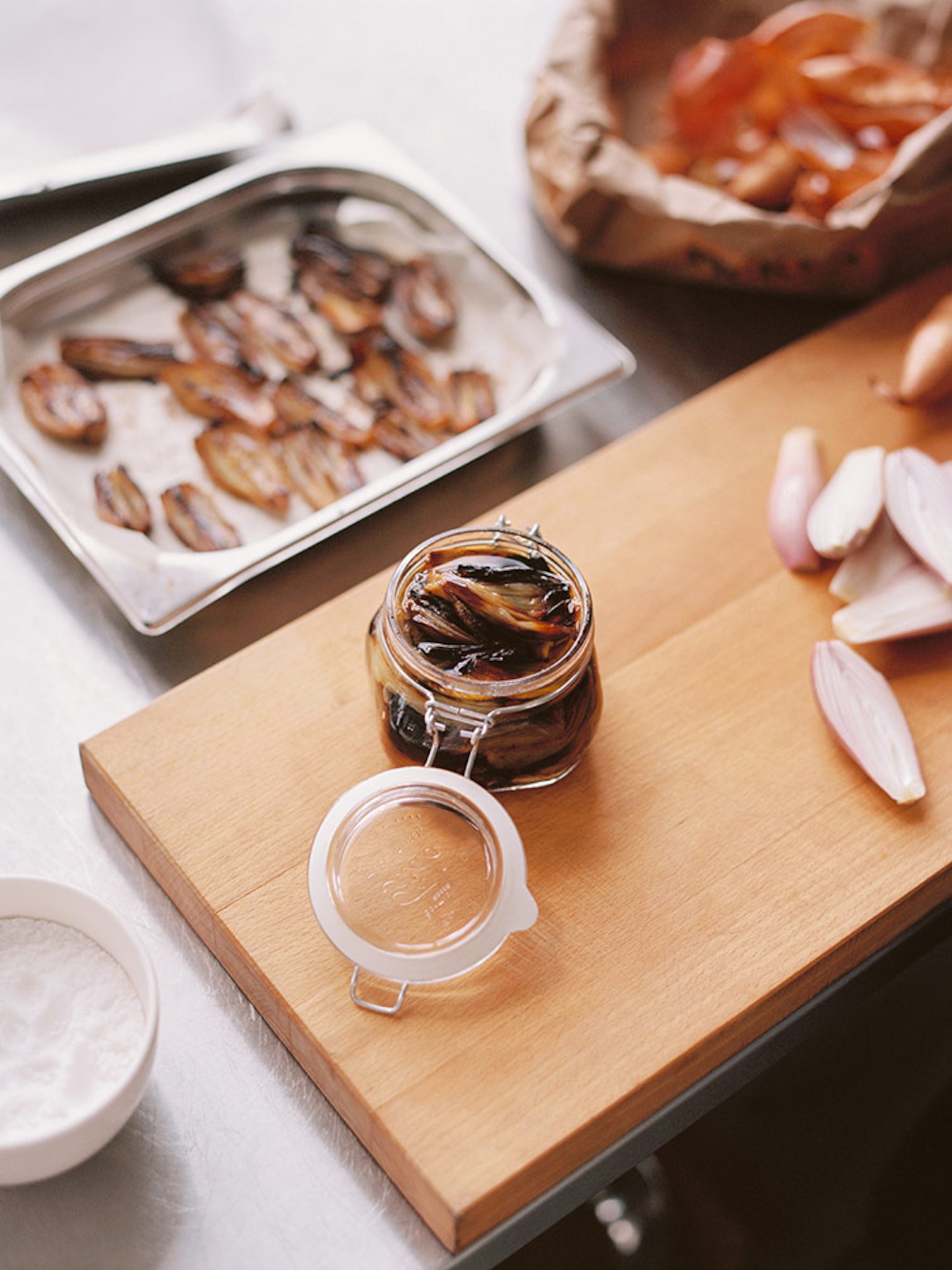 Recipe Baked shallots